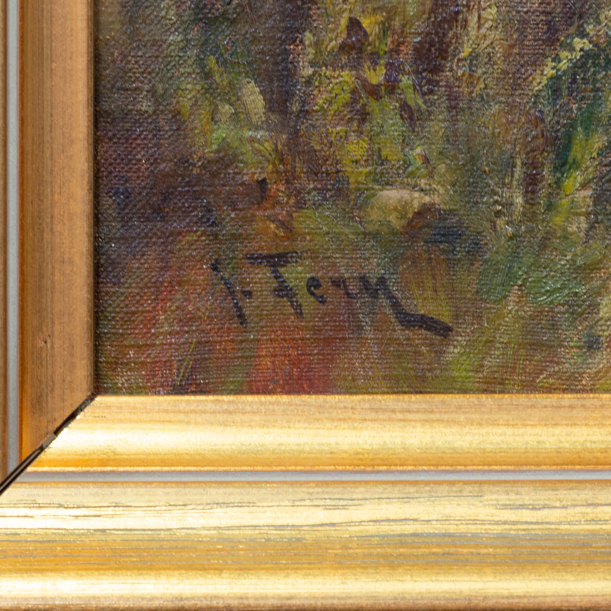 Montana Landscape with Felled Elk by John Fery - Image 4