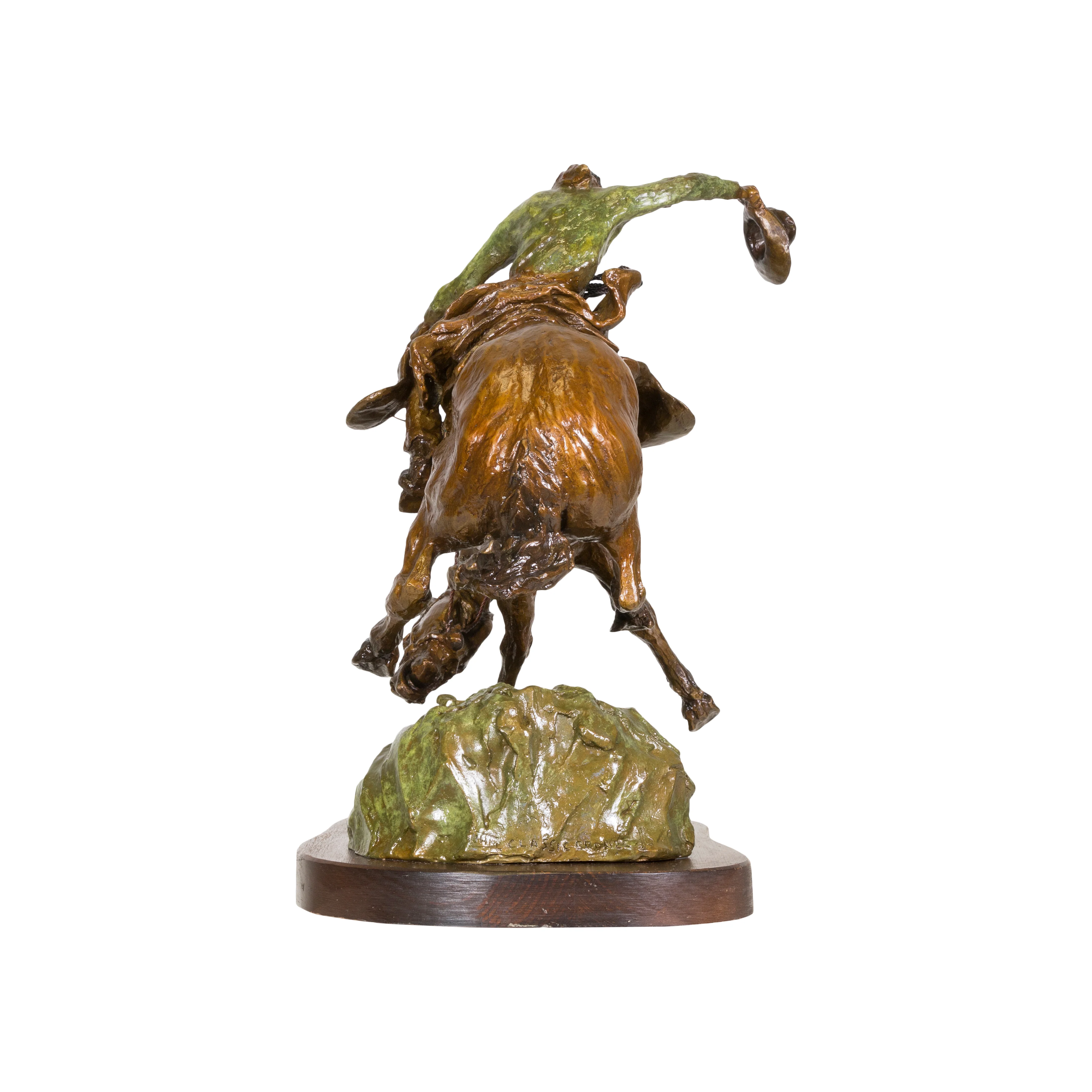 "Morning Warmup" Bronze by Robert Scriver - Image 4