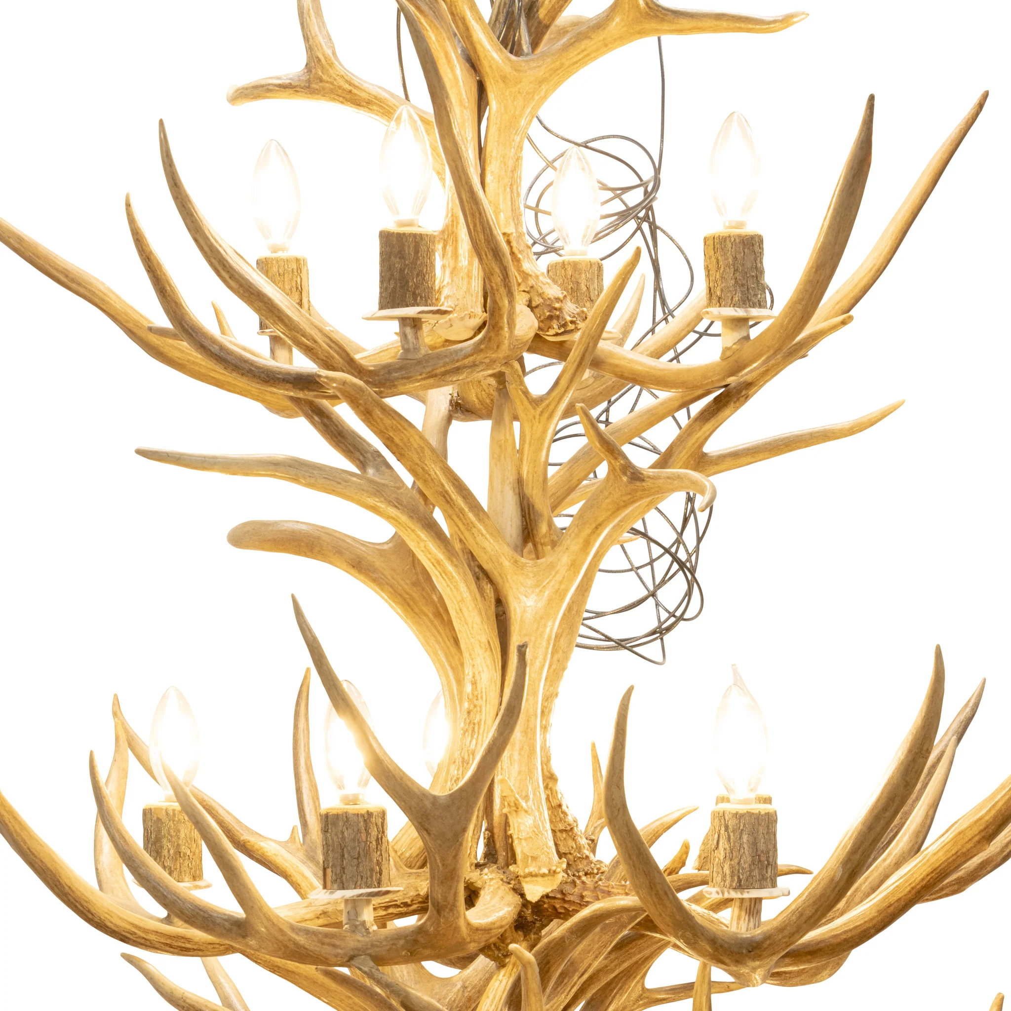 Mule Deer Niagara Chandelier - Image 4