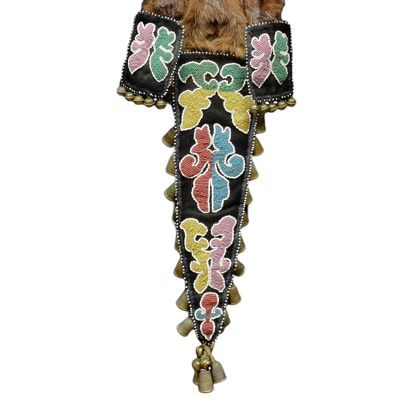Native American Beaded Otter Bag - Image 2
