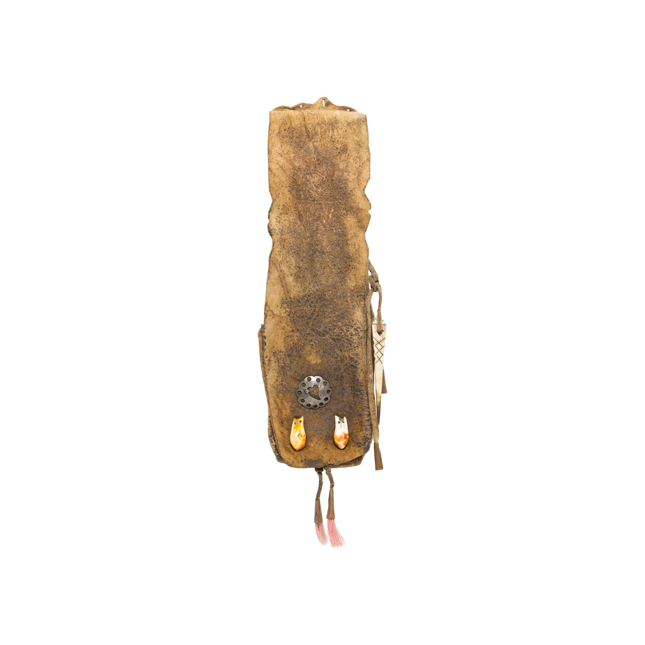 Native American Pipe and Bag - Image 5