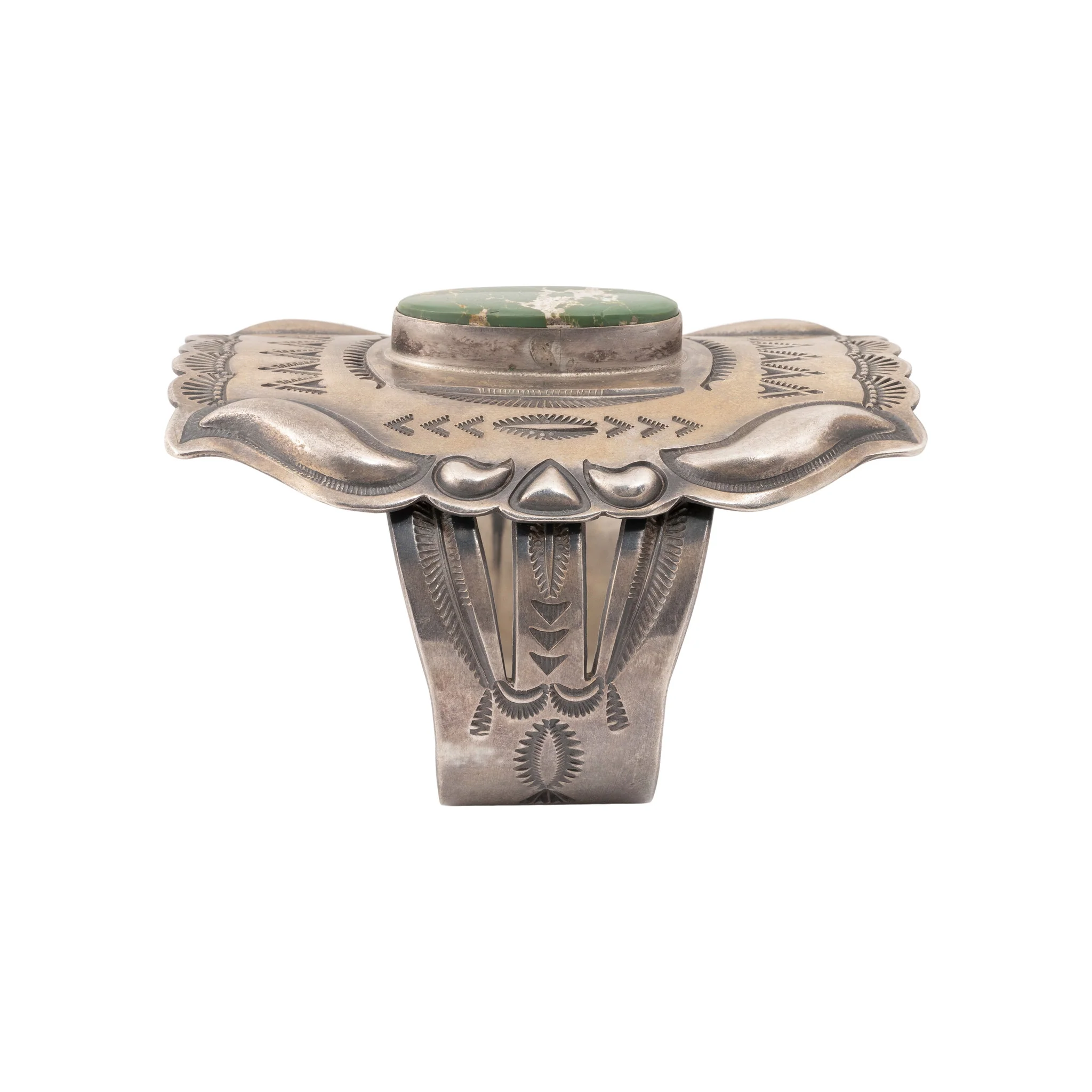 Navajo Carlin Turquoise Bracelet - Image 4