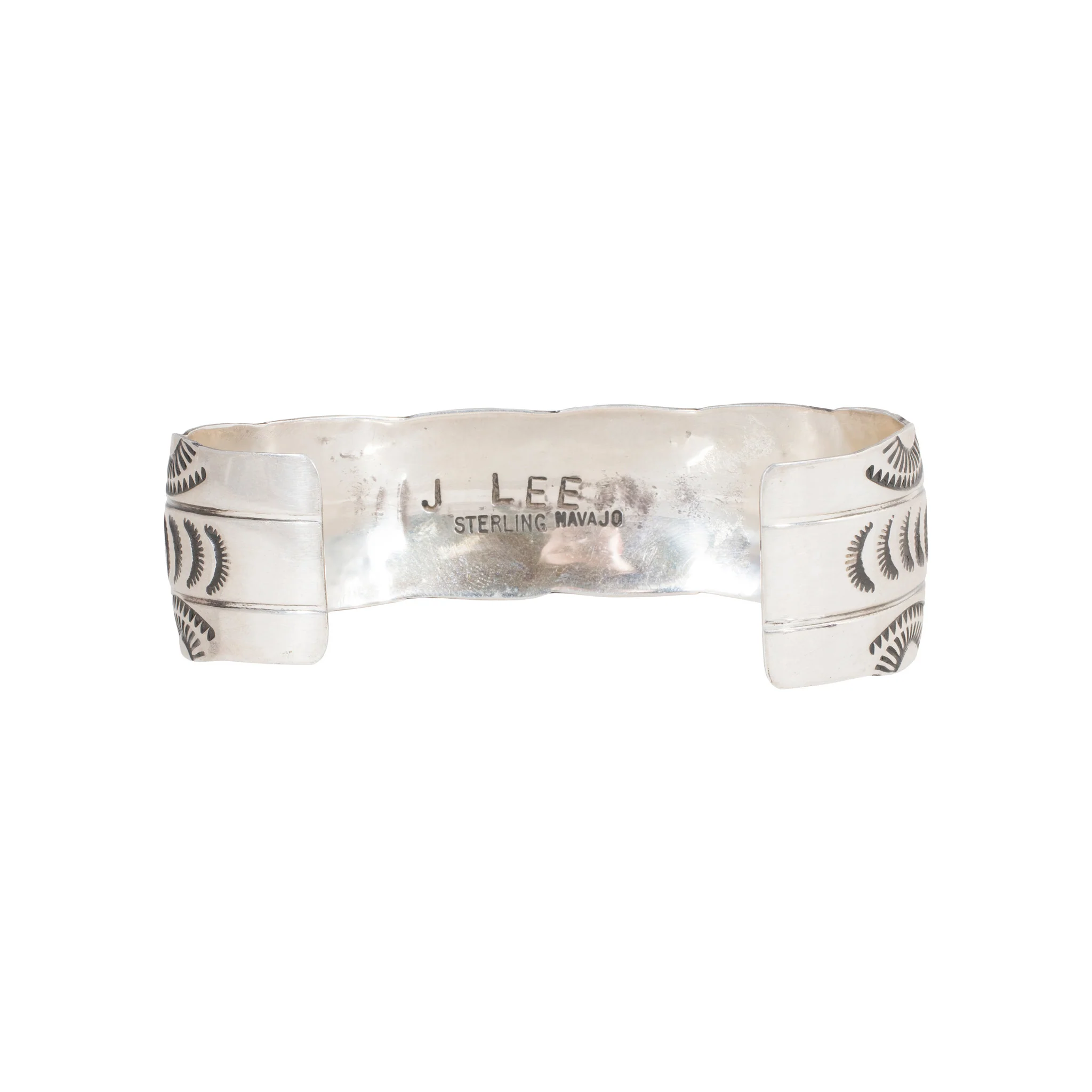 Navajo Coral Bracelet - Image 3