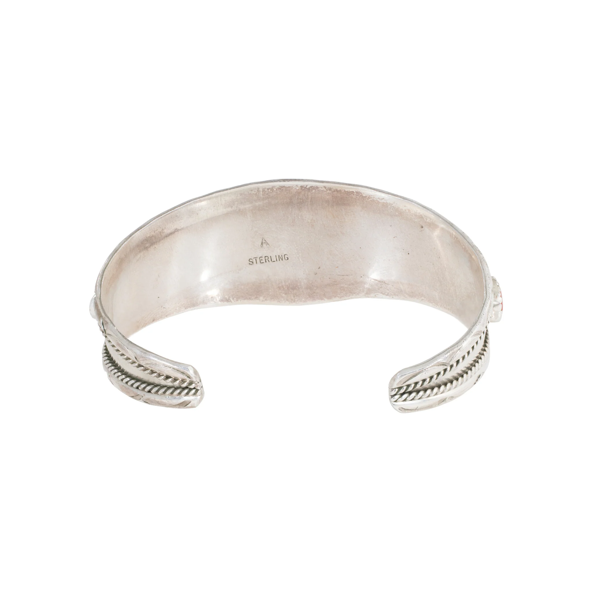 Navajo Coral Bracelet - Image 3