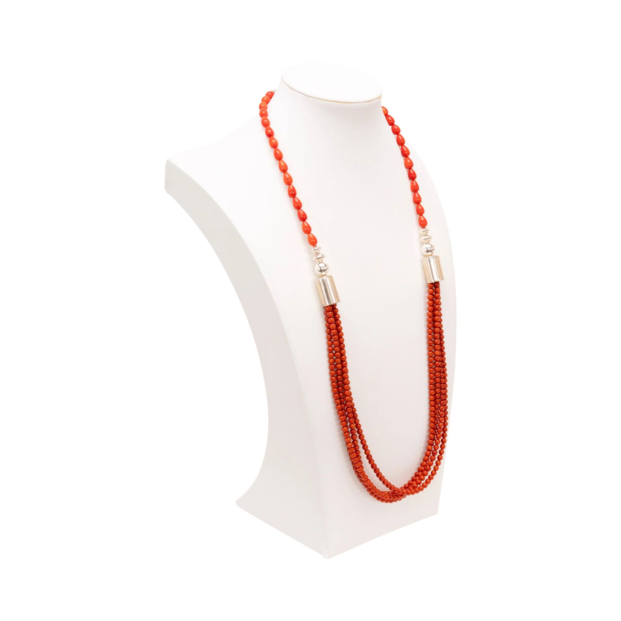 Navajo Coral Necklace - Image 3
