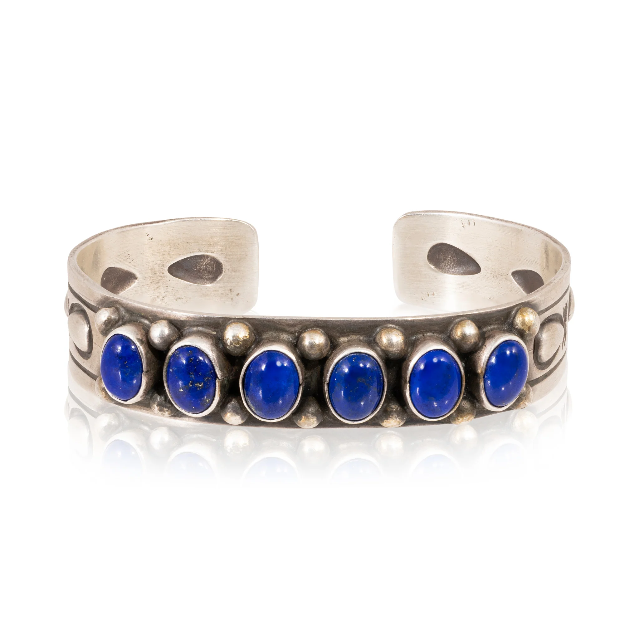 Navajo Lapis Bracelet