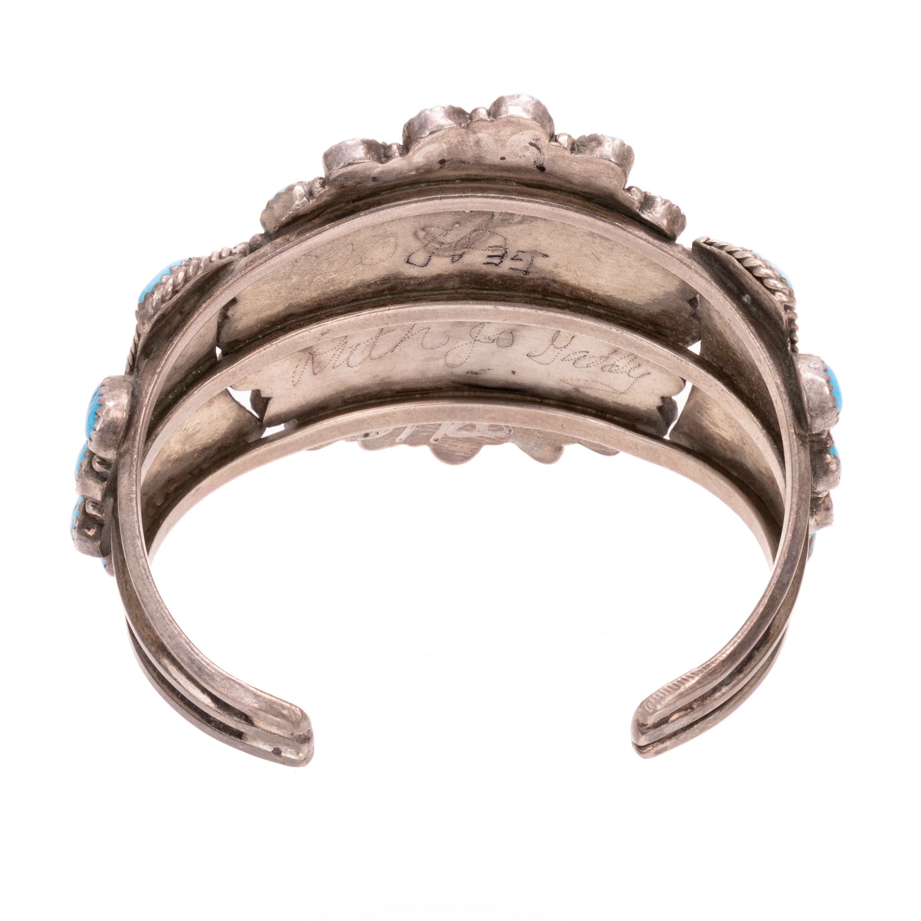 Navajo Needlepoint Bracelet - Image 4