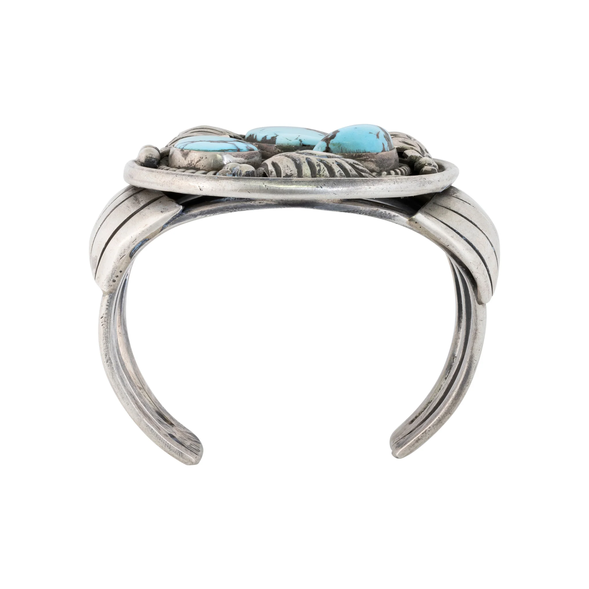 Navajo Turquoise Bracelet - Image 4