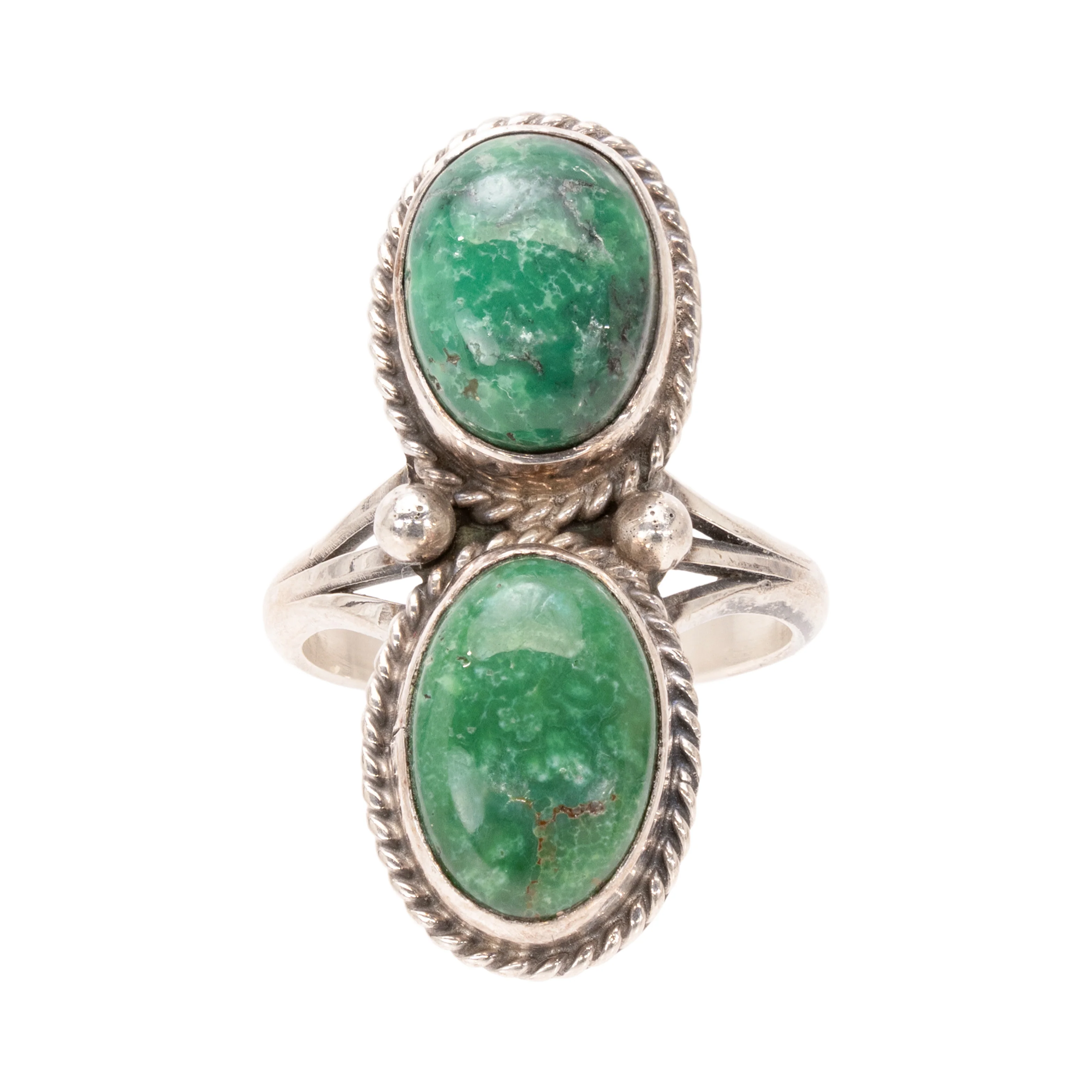 Navajo Turquoise Ring - Image 2