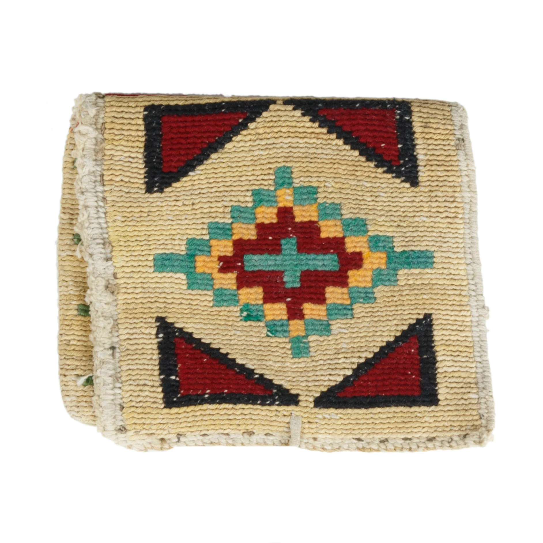Nez Perce Corn Husk Flap Pouch