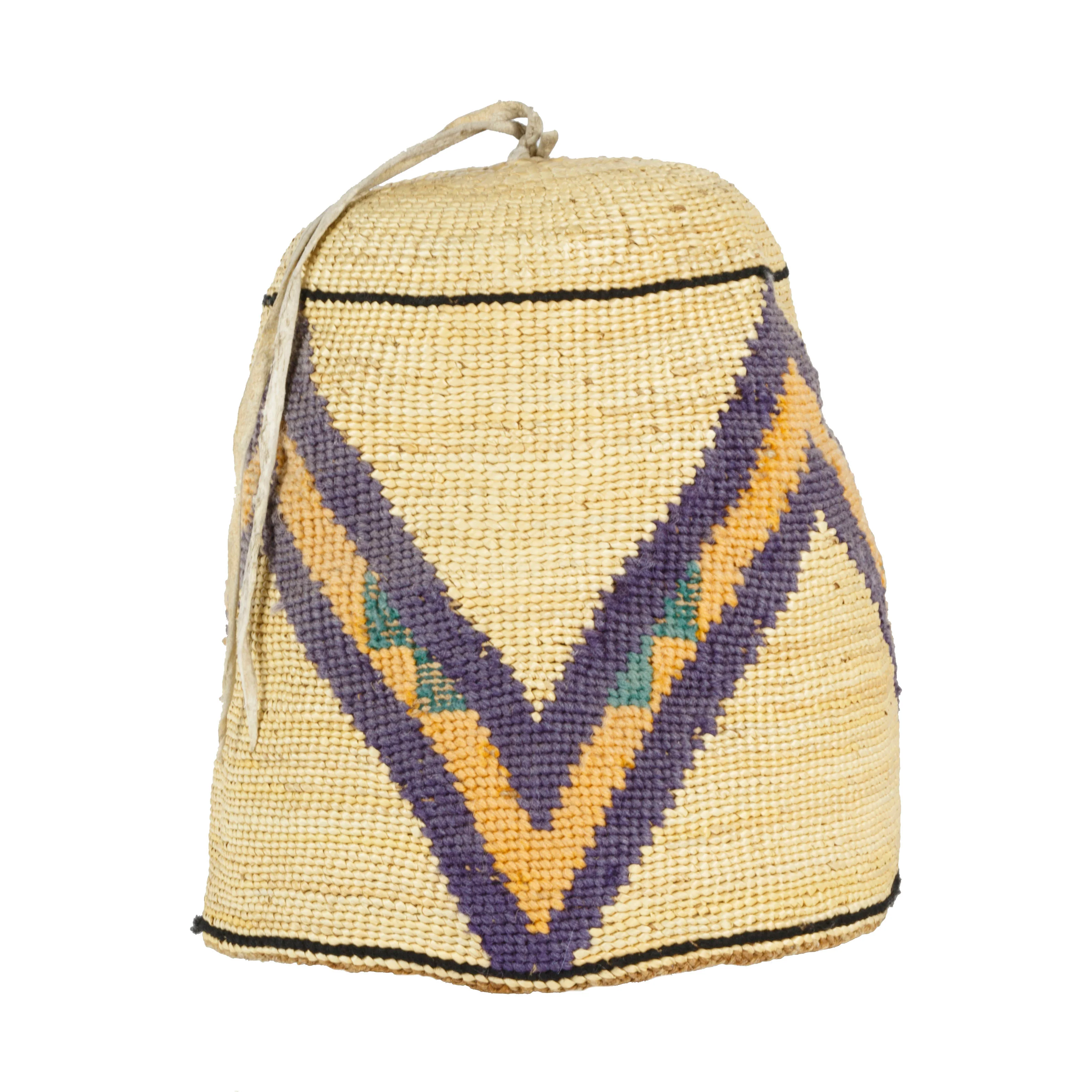 Nez Perce Corn Husk Hat