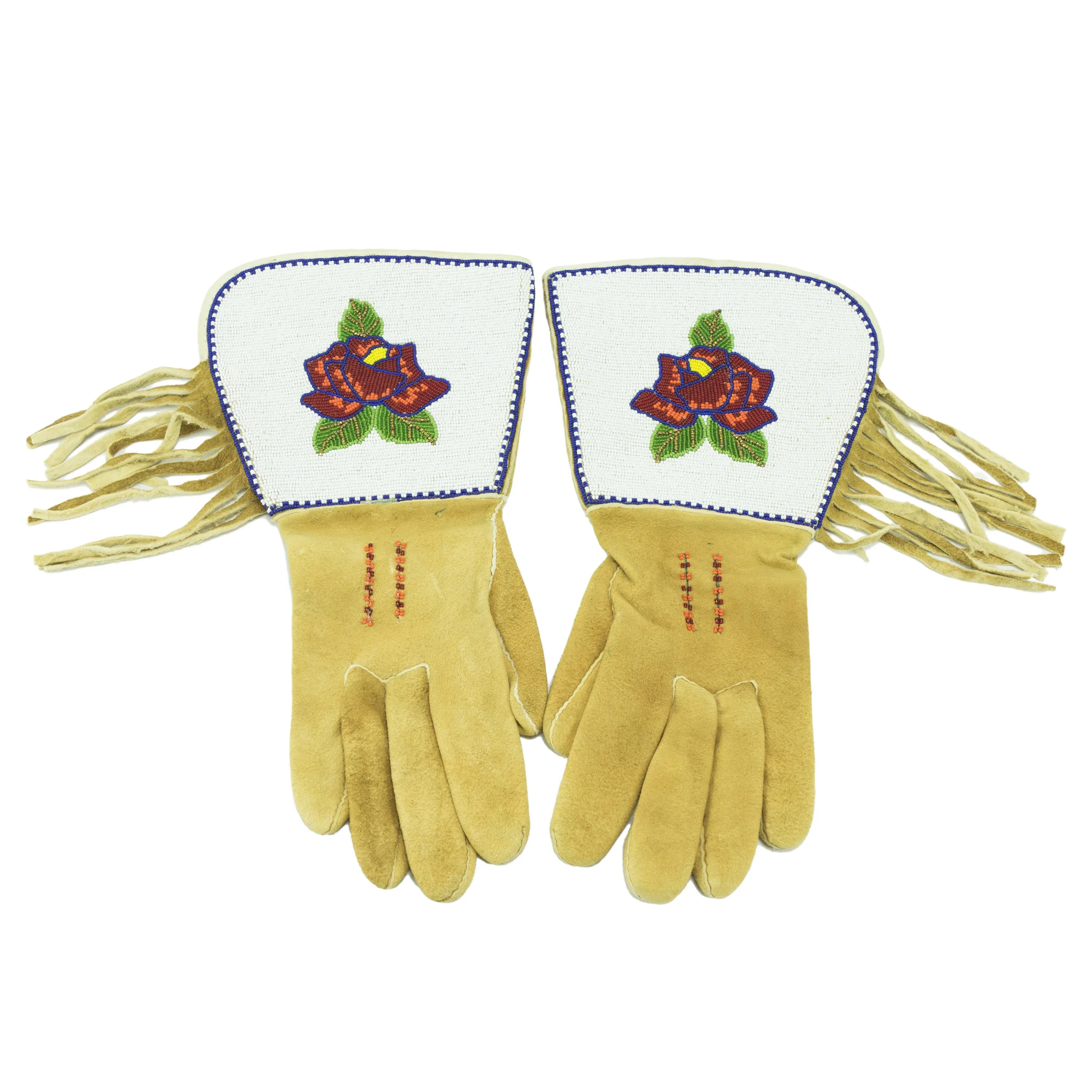 Nez Perce Gauntlets with Roses