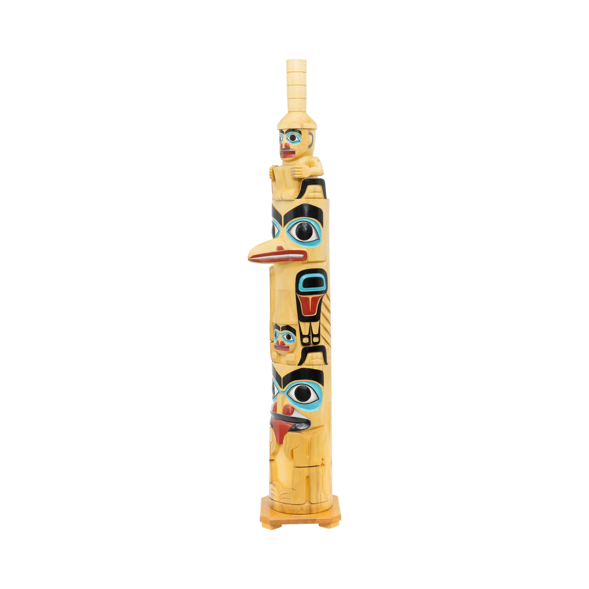 Northwest Style Totem by Howard Gregory - Image 3
