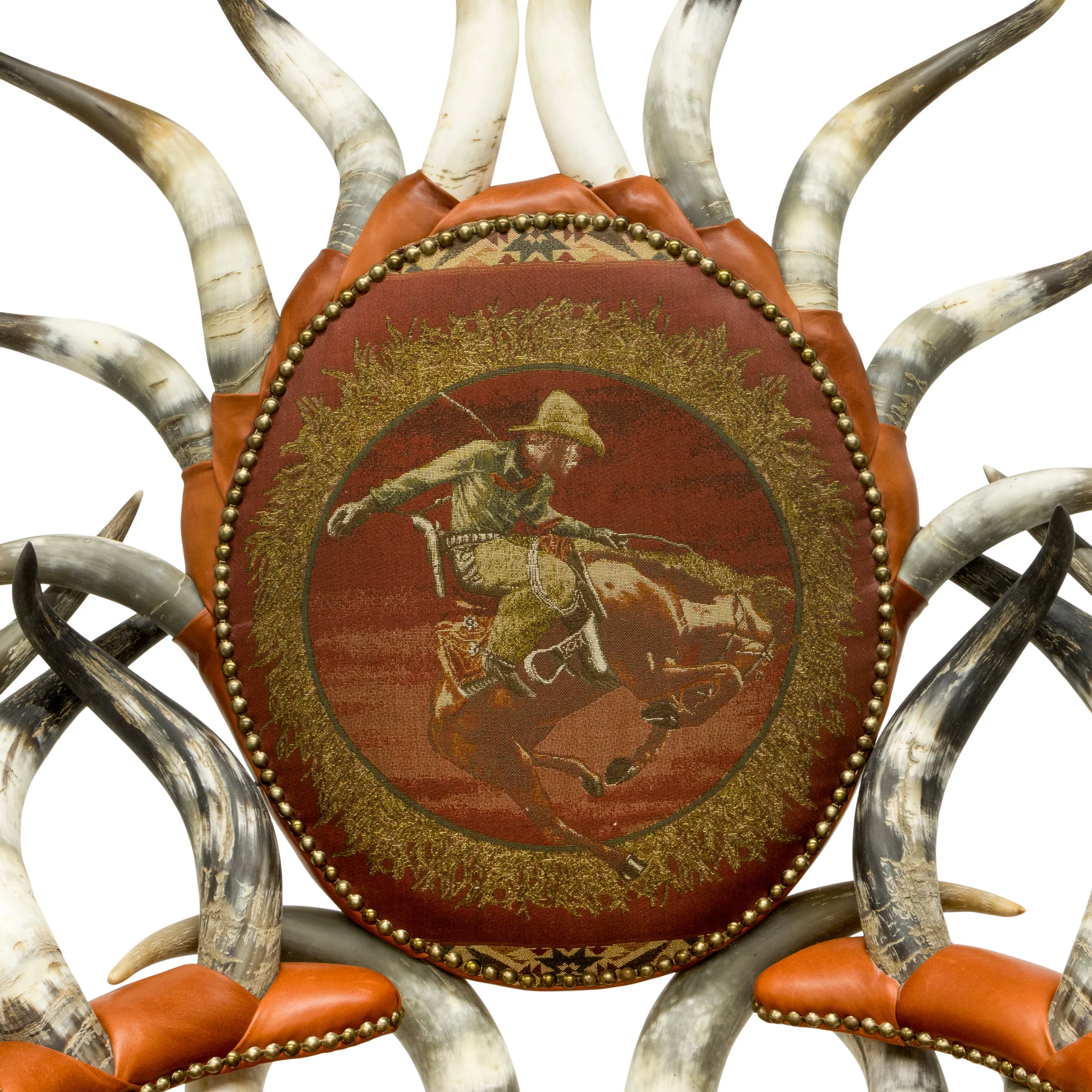 Oversized Steer Horn Chair - Image 5