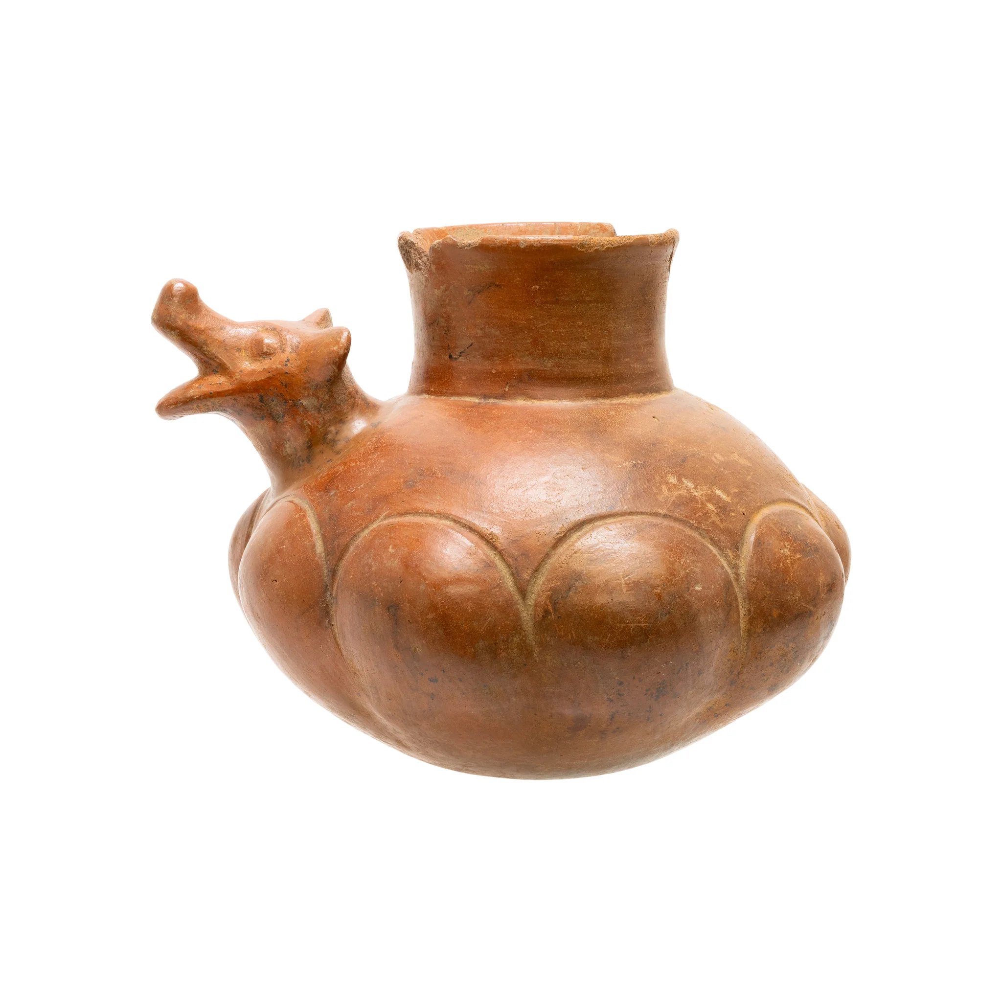 Prehistoric Large Pottery Dog Head - Image 5