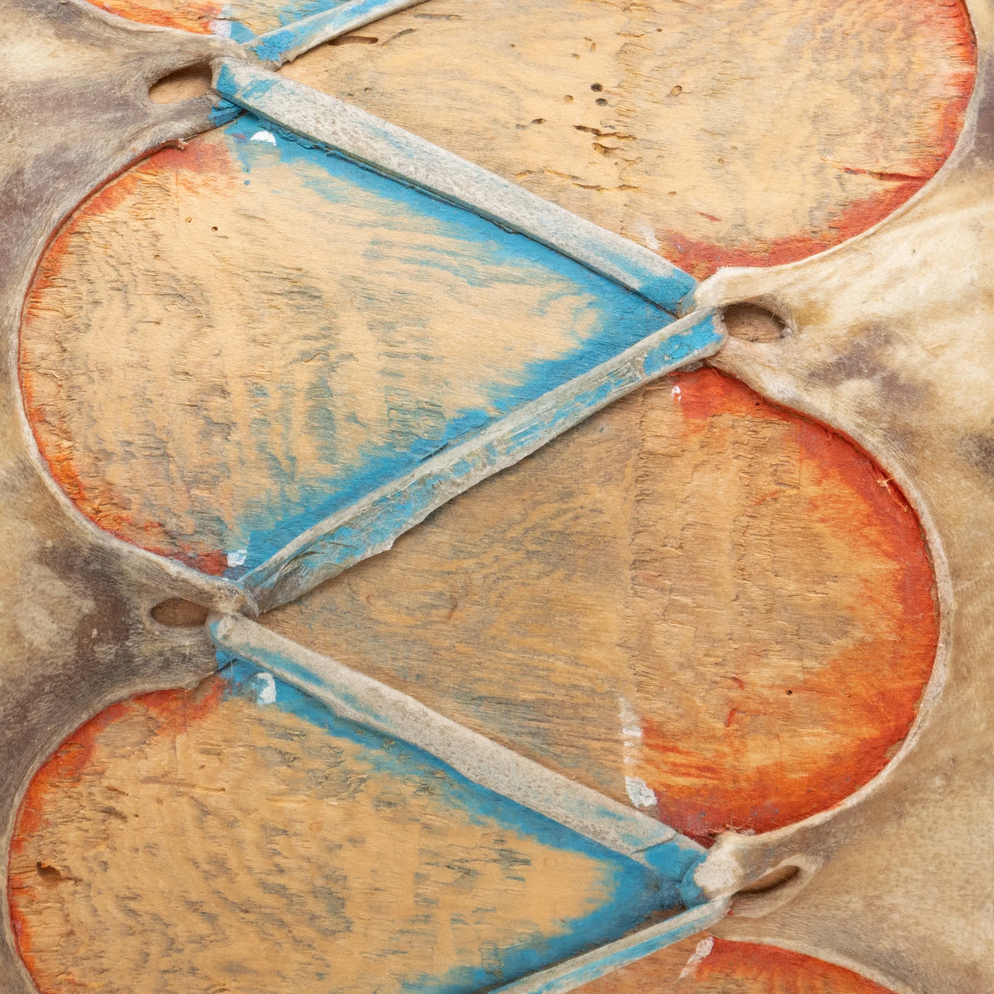 Pueblo Painted Drum - Image 4