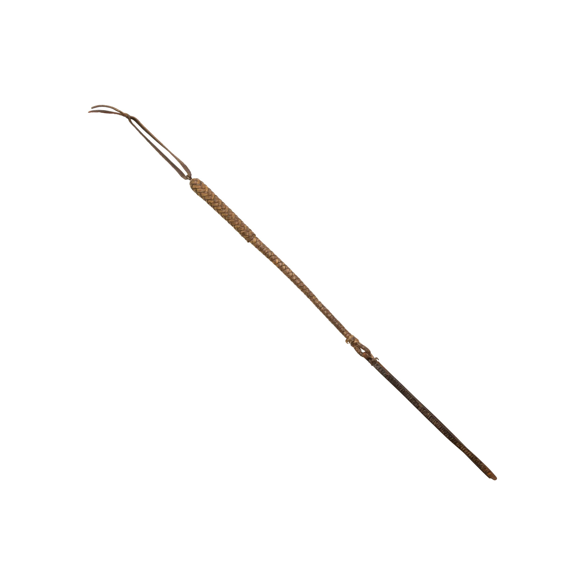 Rawhide Braided Quirt