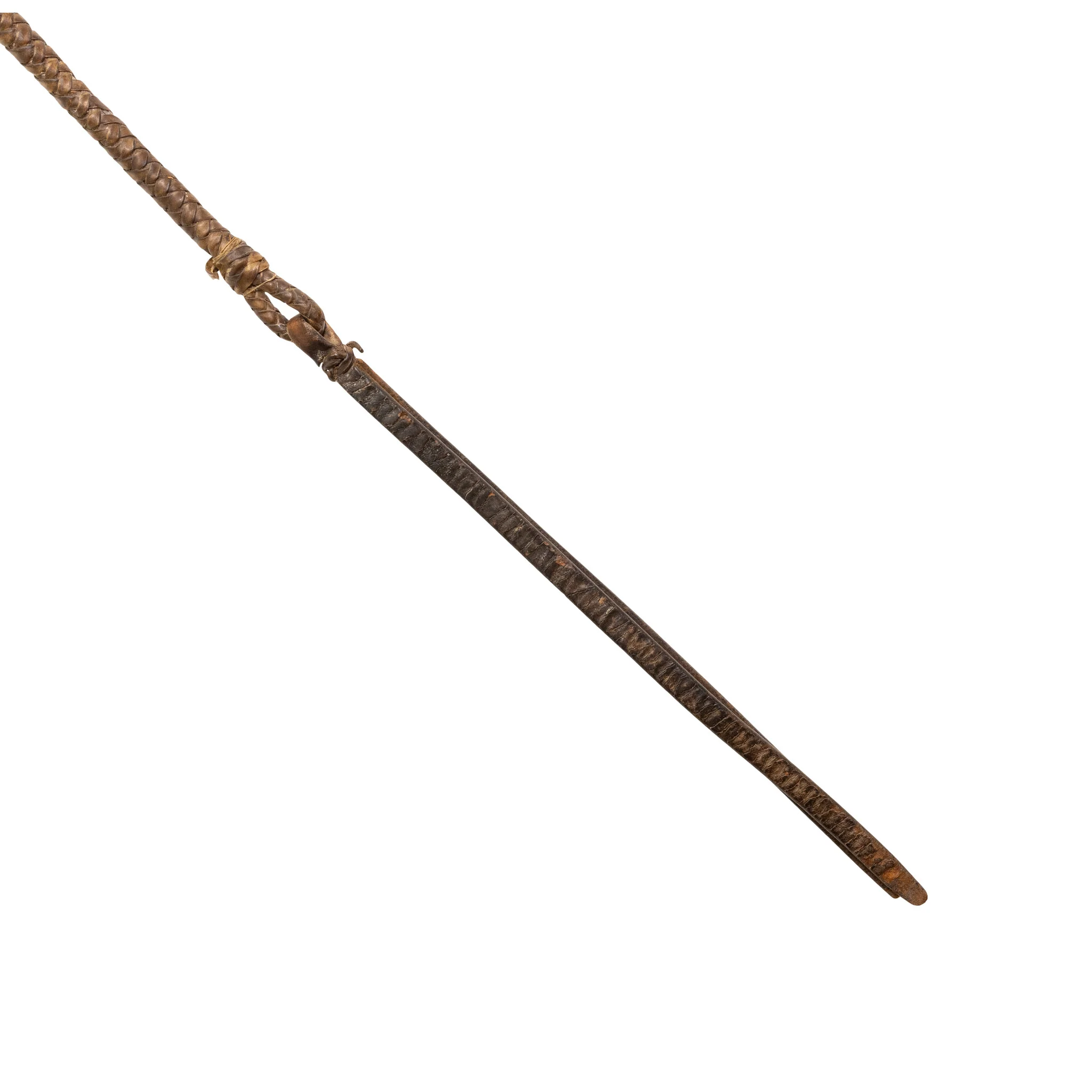 Rawhide Braided Quirt - Image 3