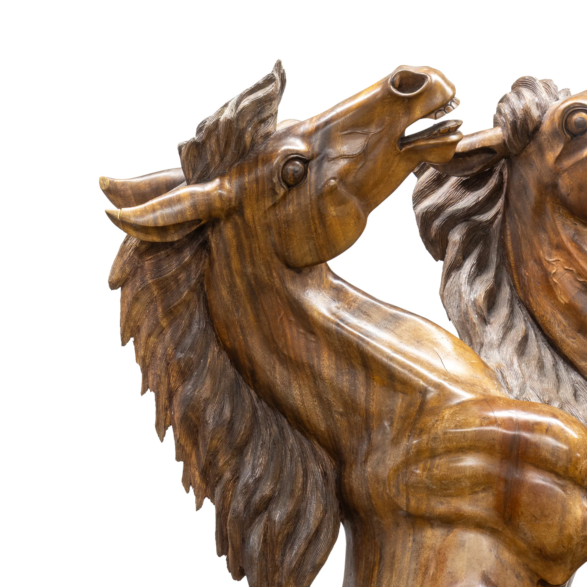 Rearing Stallion Statues - Image 5