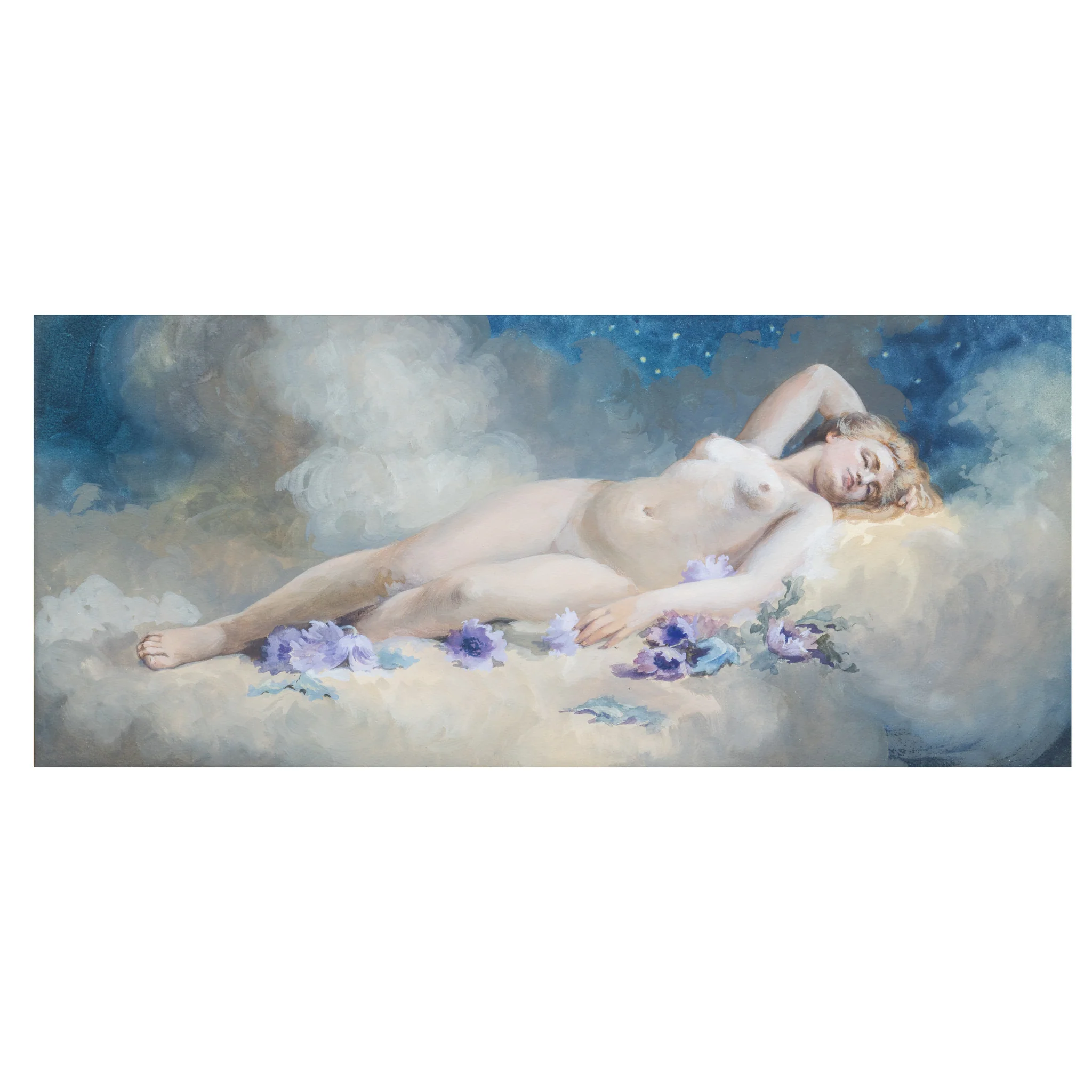 "Reclining Nude" by Andrew P. Hill