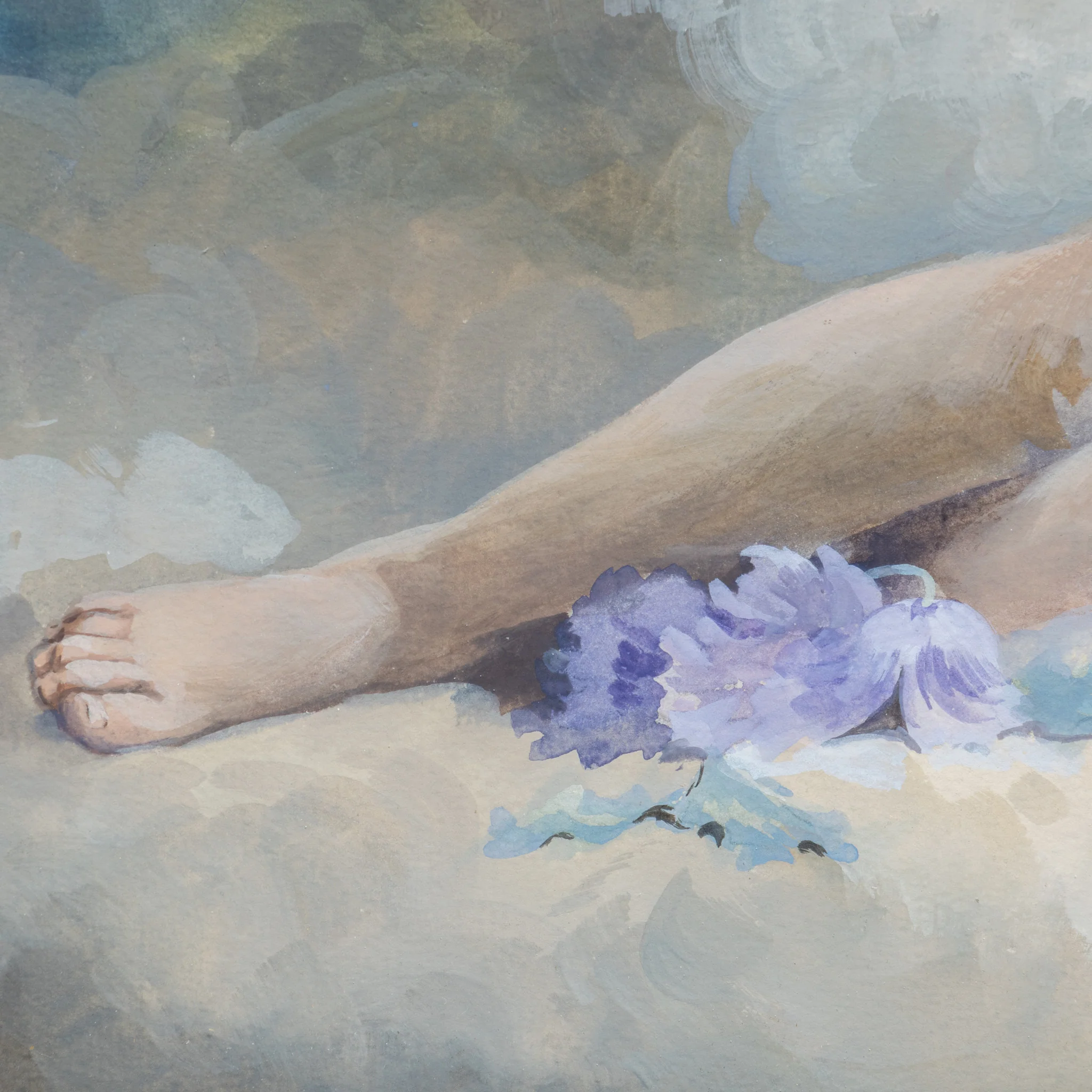 "Reclining Nude" by Andrew P. Hill - Image 4