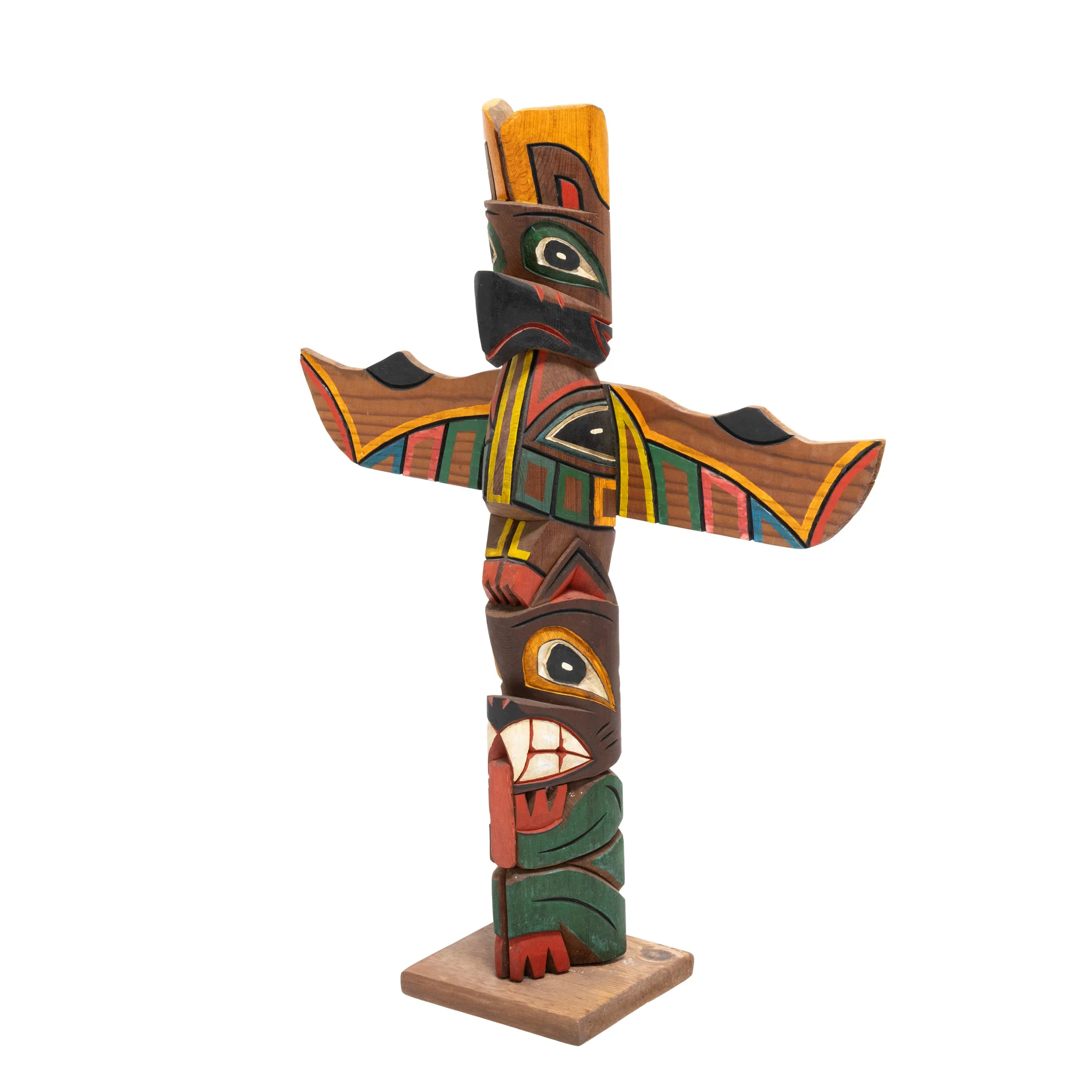 Salish Thunderbird Totem by the White Eagle Family - Image 3