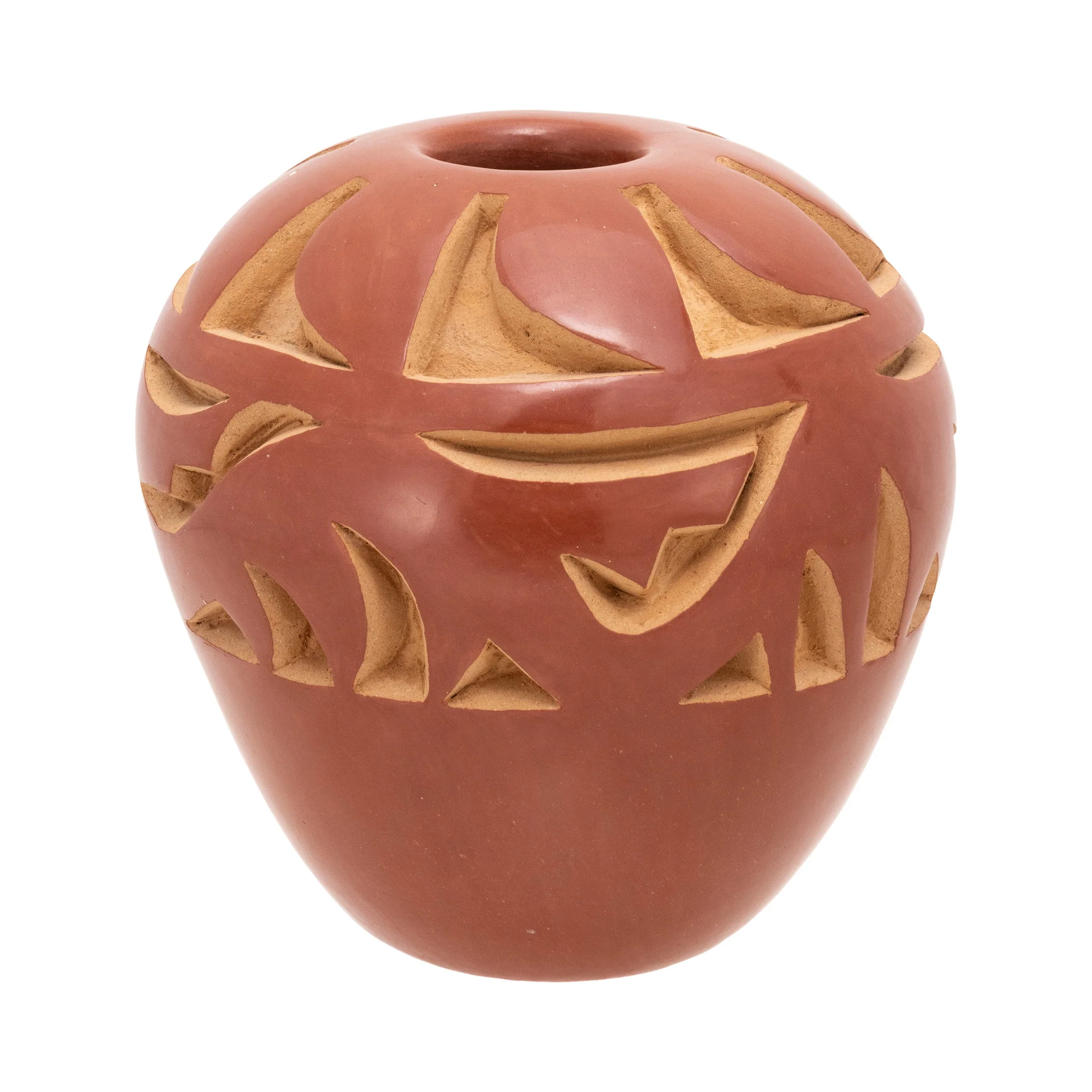 Santa Clara Pottery Pot - Image 2
