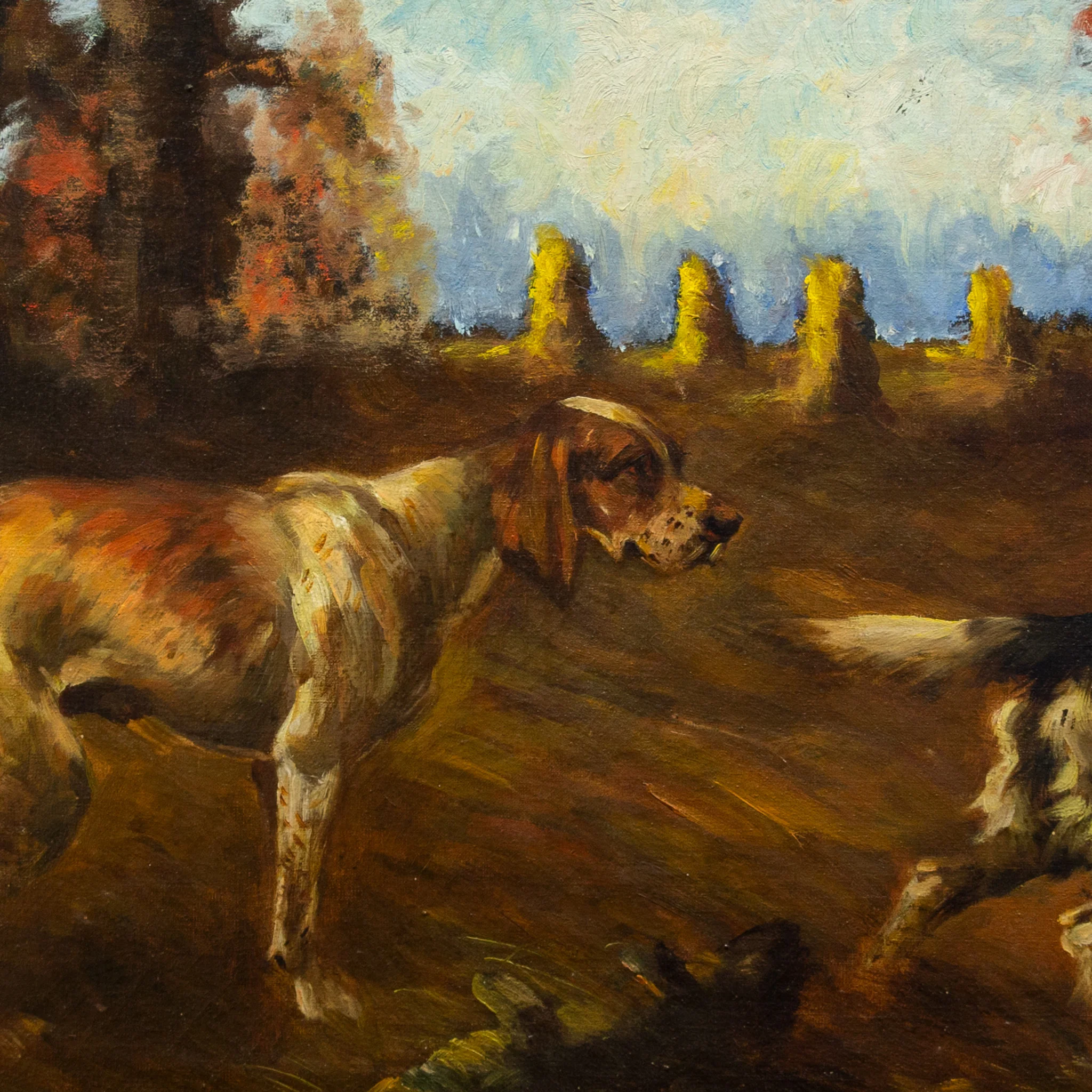 Setter and a Pointer in a Field by Thomas Dalton Beaumont - Image 3