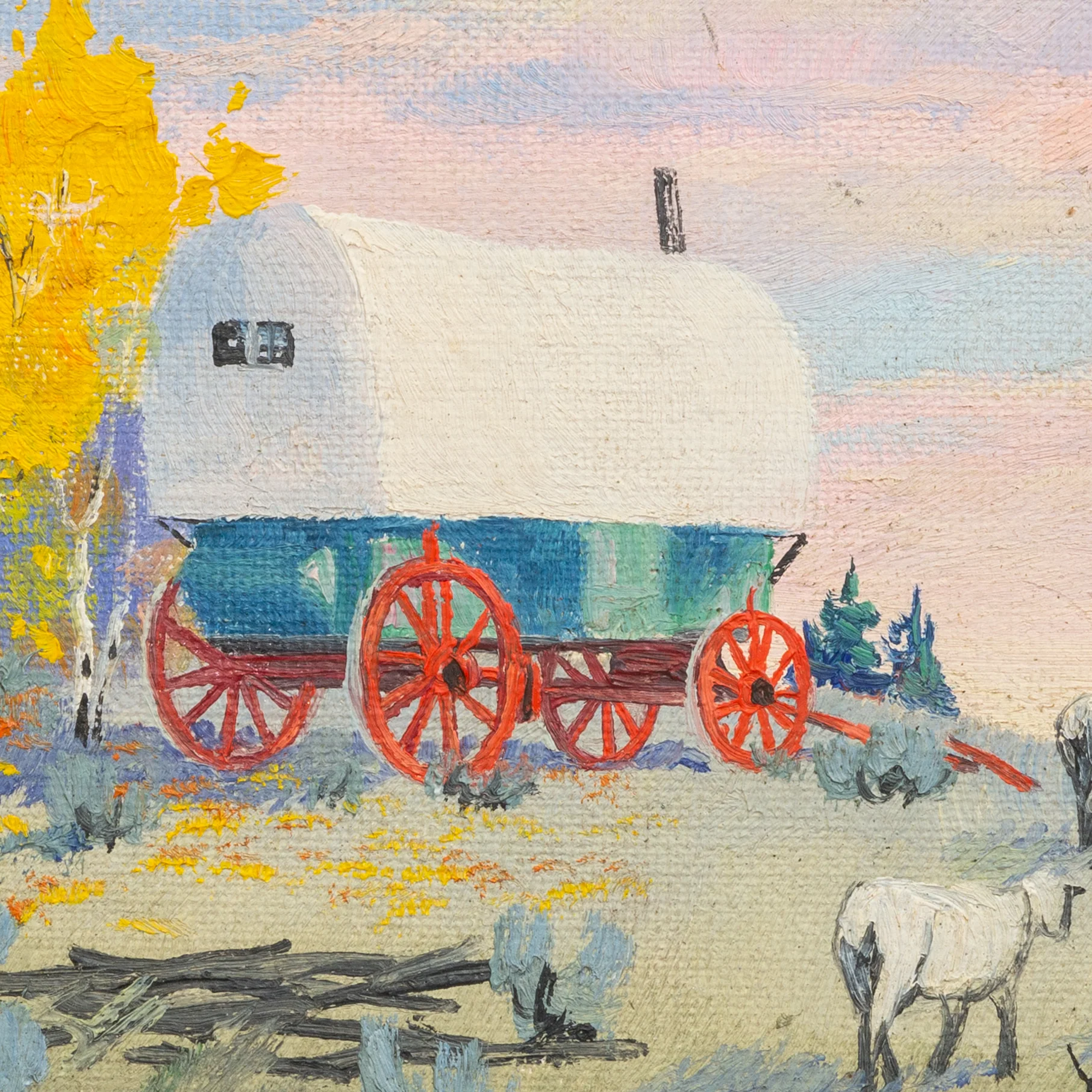 Sheep Wagon by Dorothy Dolph - Image 3