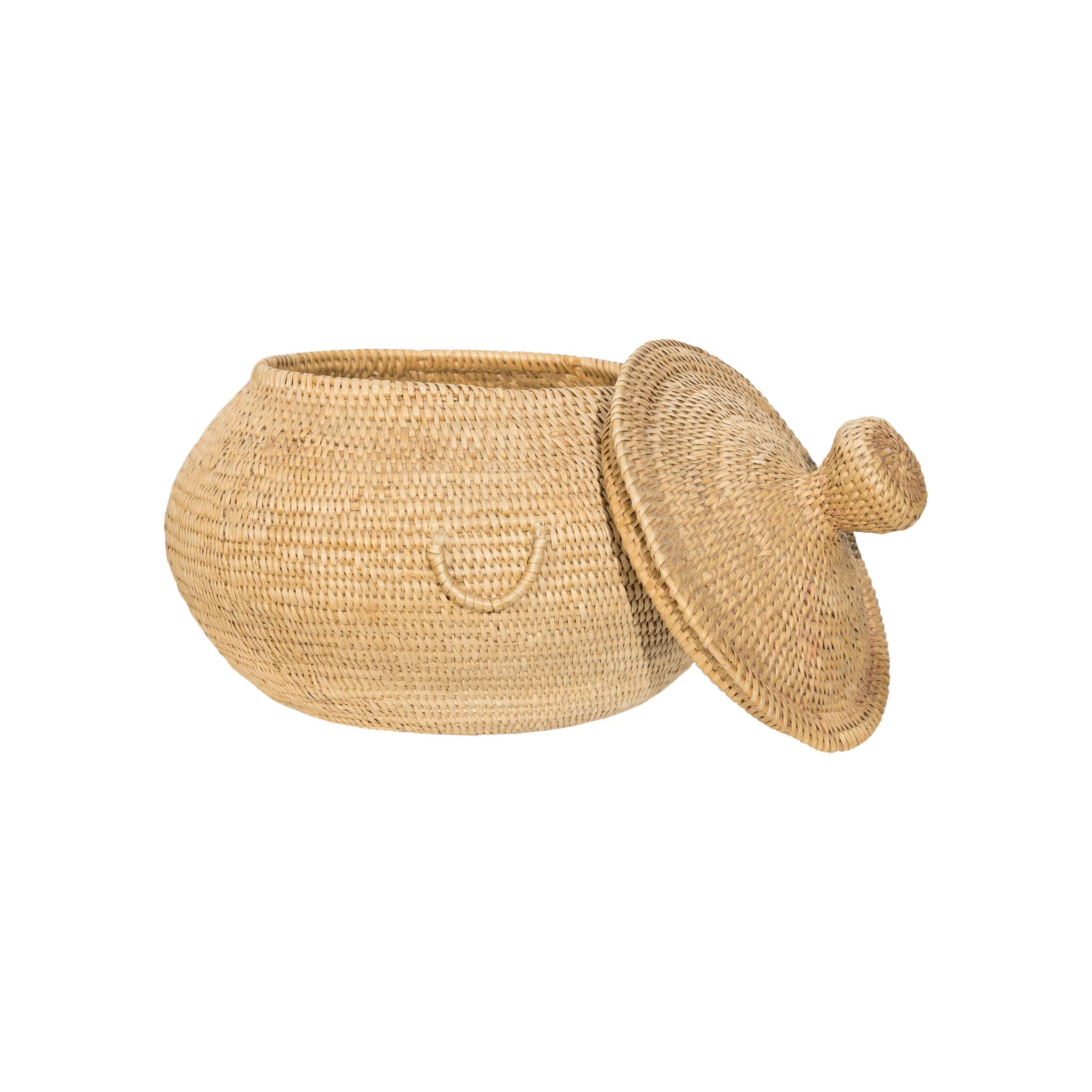 Shoshone/Bannock Lidded Basket - Image 2