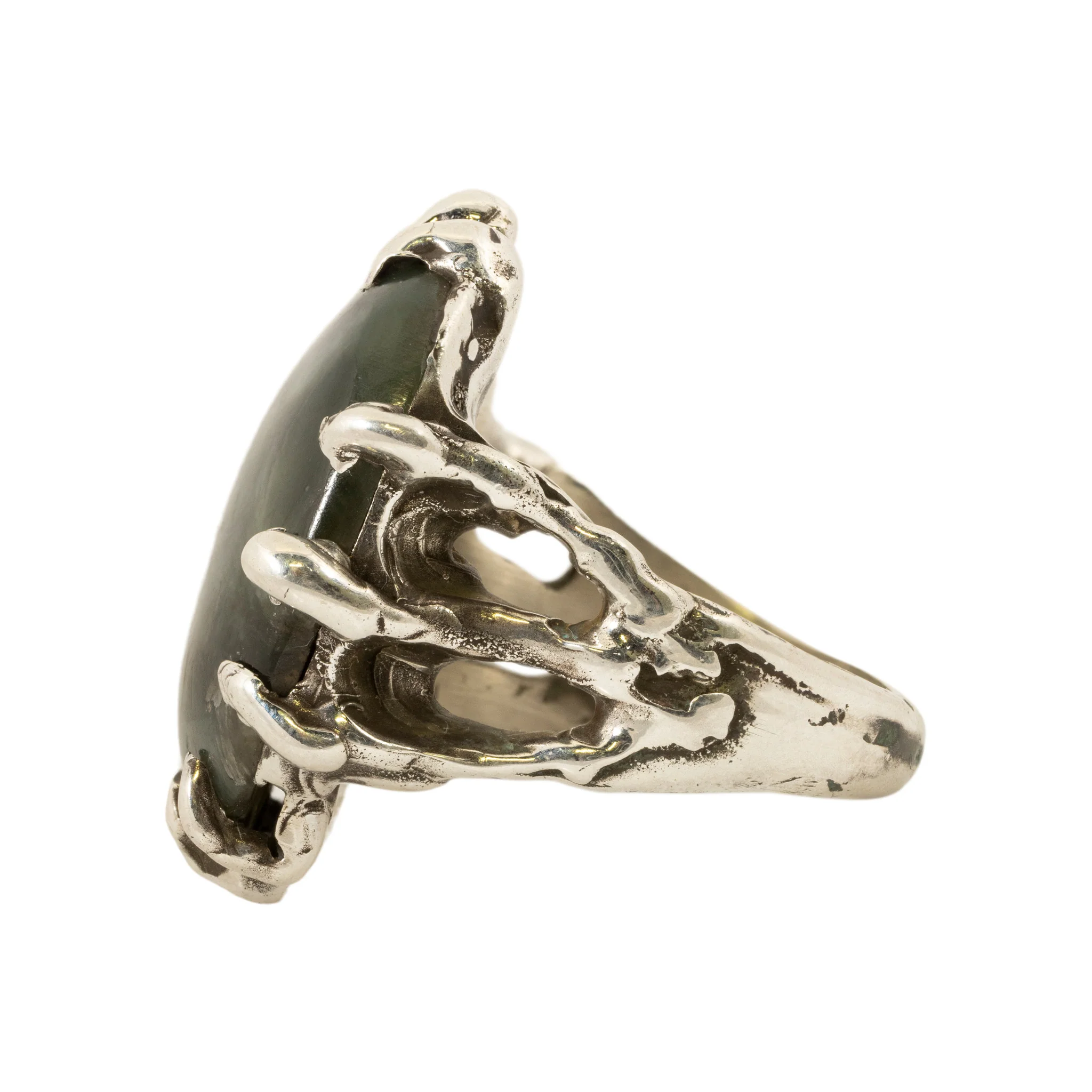 Silver Claw Ring - Image 4