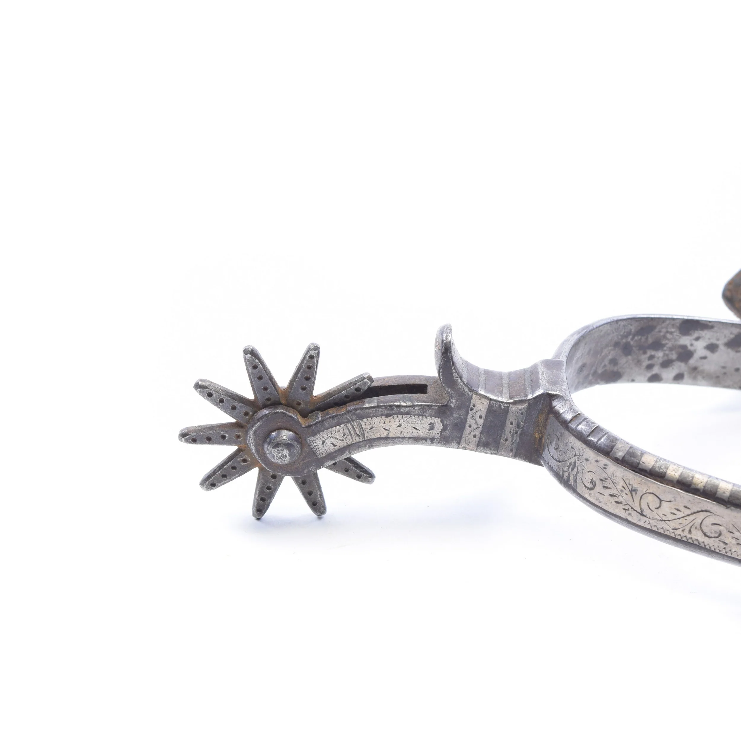 Silver Inlaid Spurs - Image 4