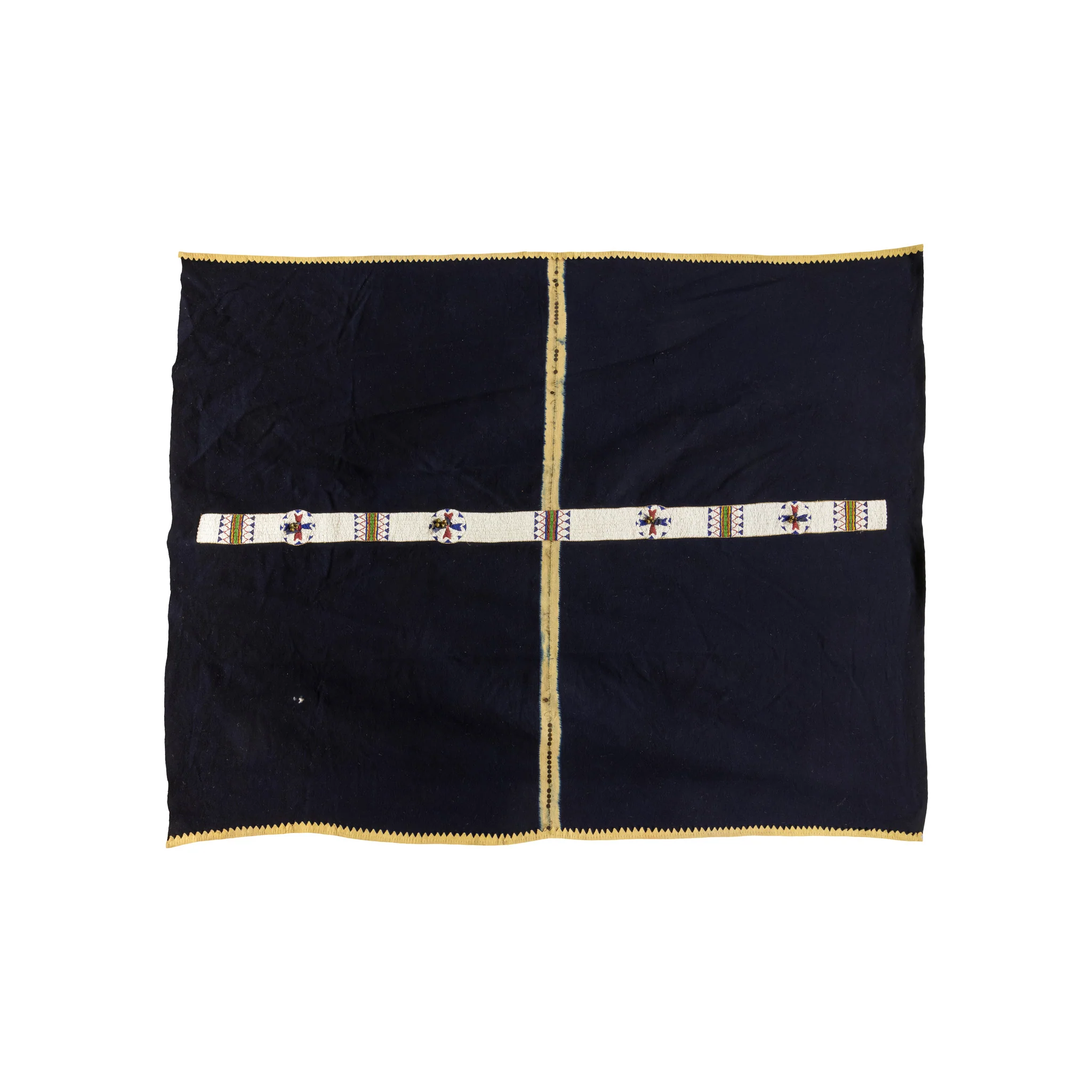 Sioux Beaded Blanket Strip