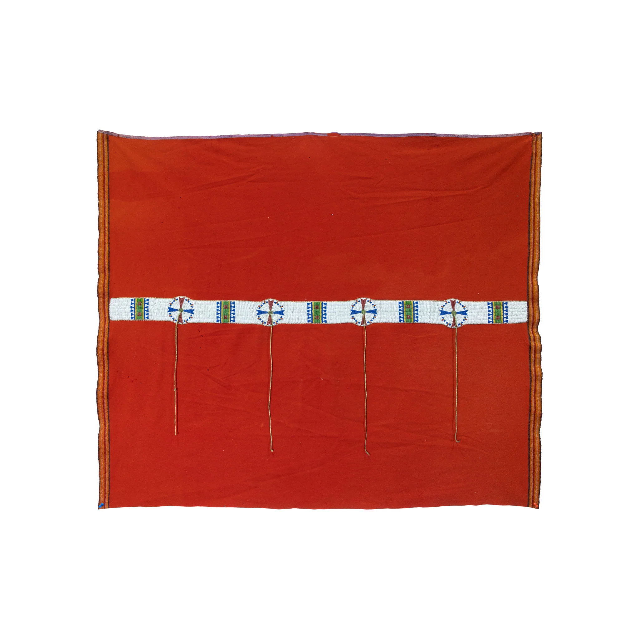 Sioux Beaded Blanket Strip