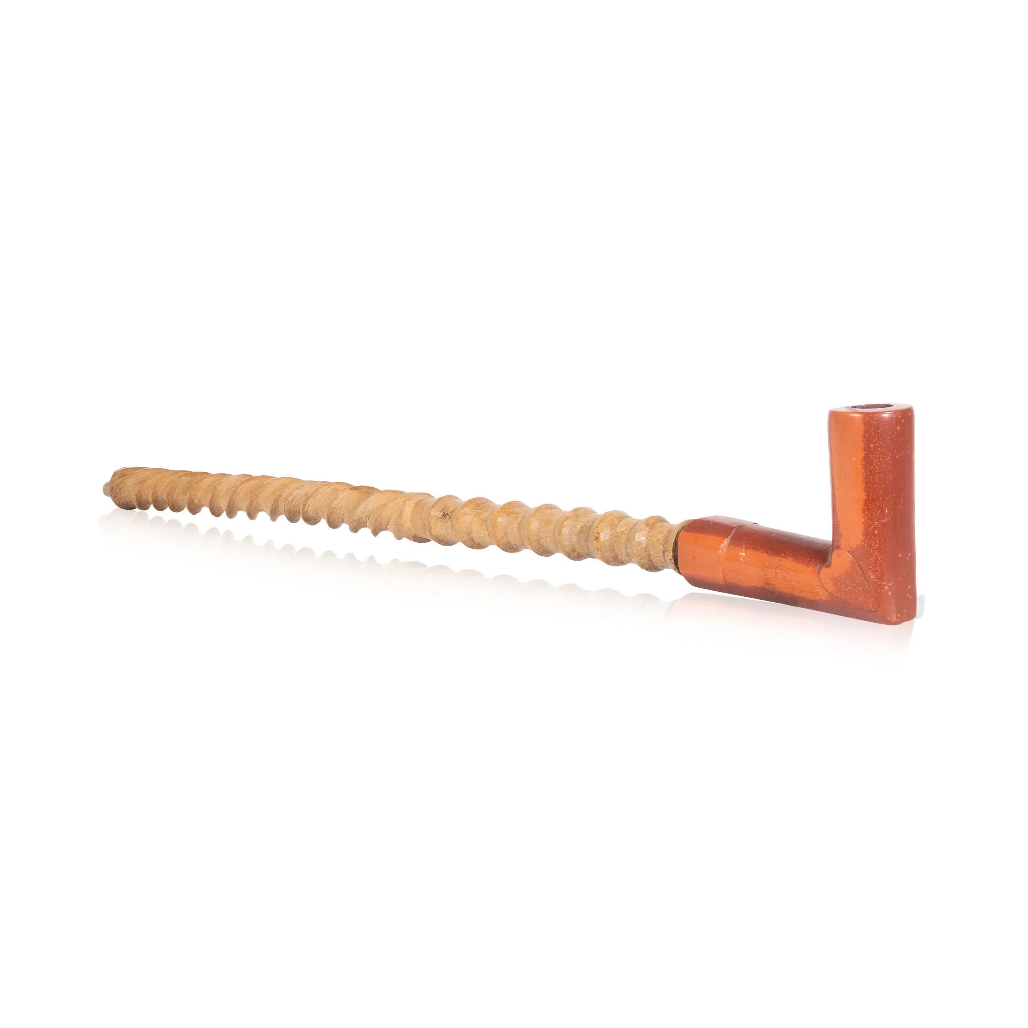 Sioux Catlinite Elbow Pipe