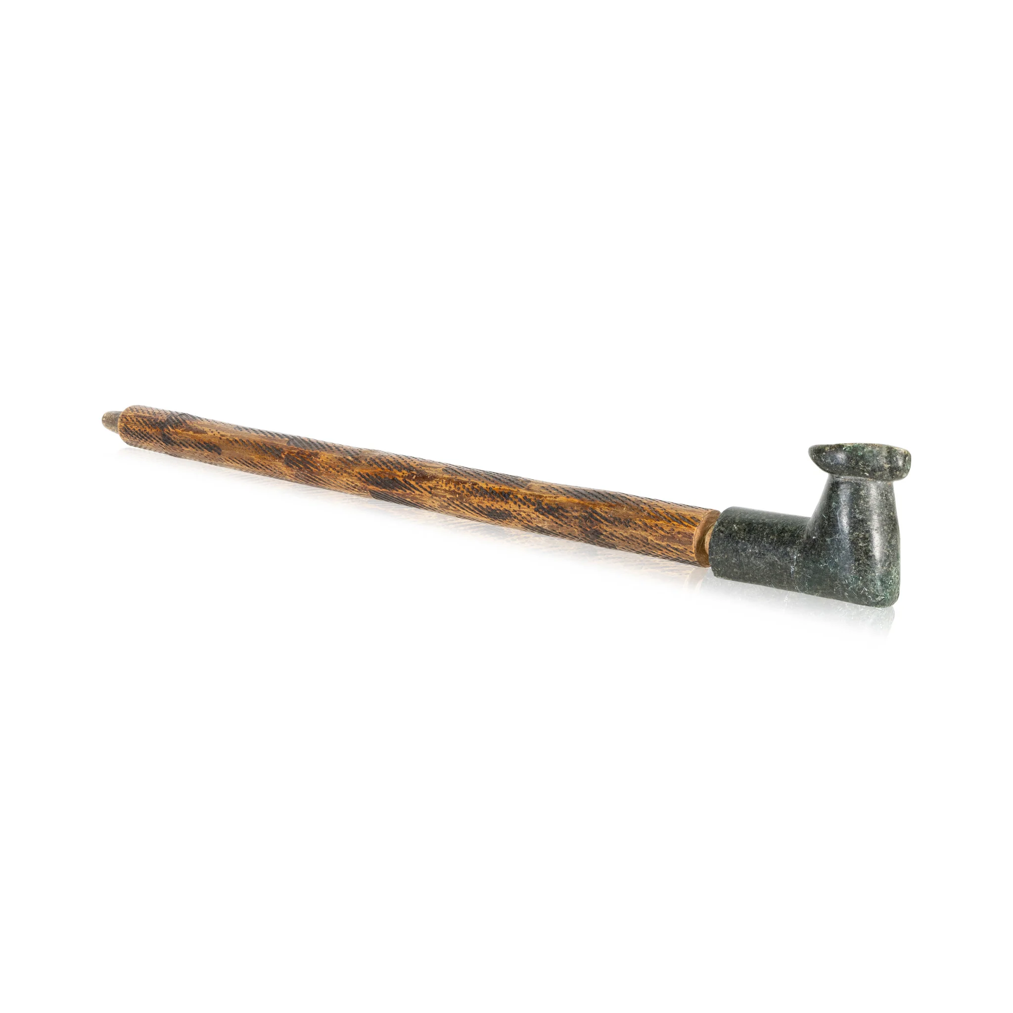 Sioux Effigy Pipe