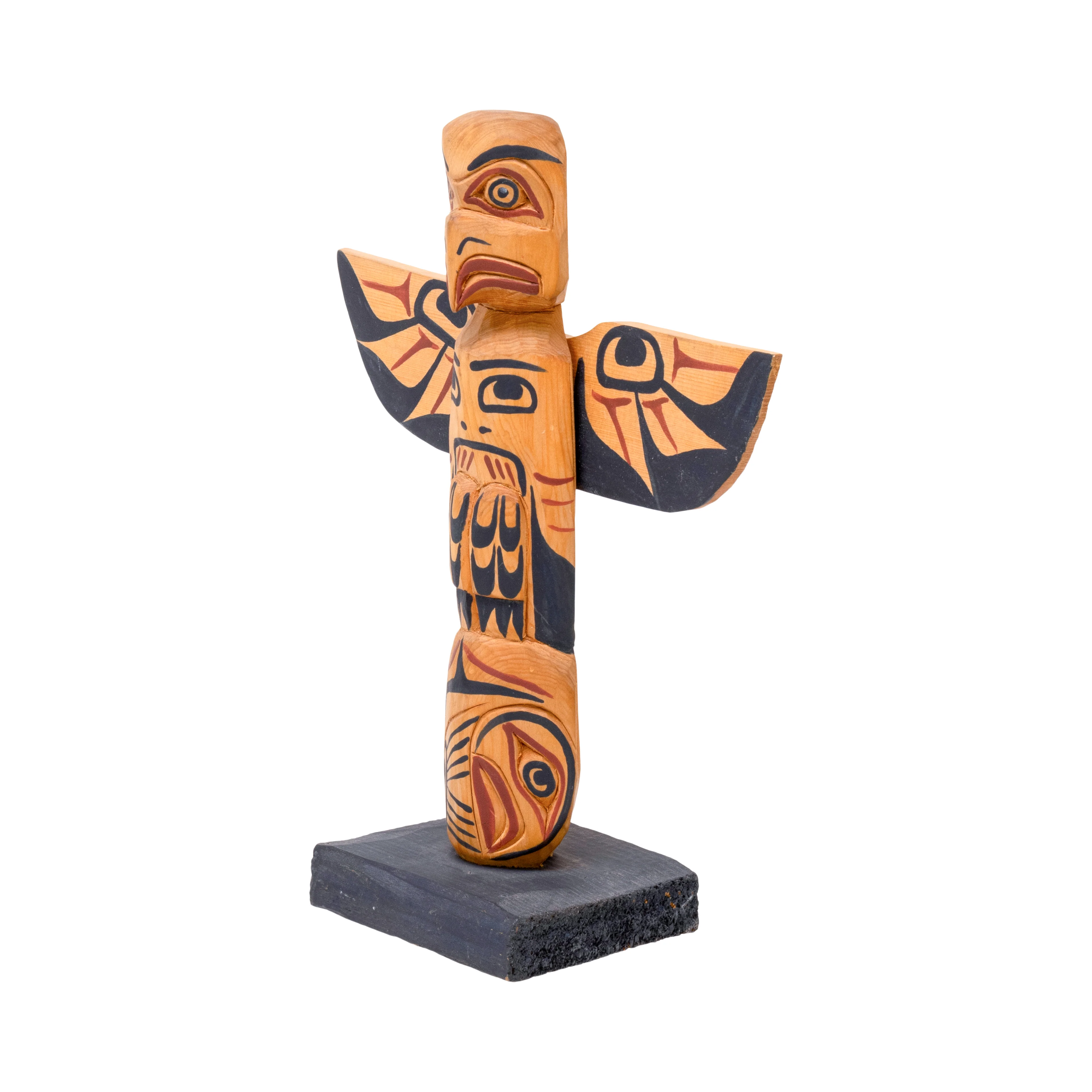 Squamish Model Totem by Stan Joseph - Image 3