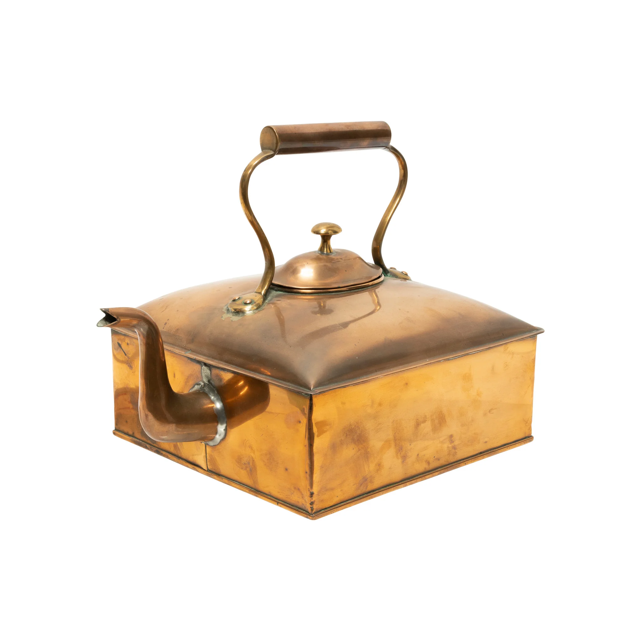 Square Copper Kettle - Image 2