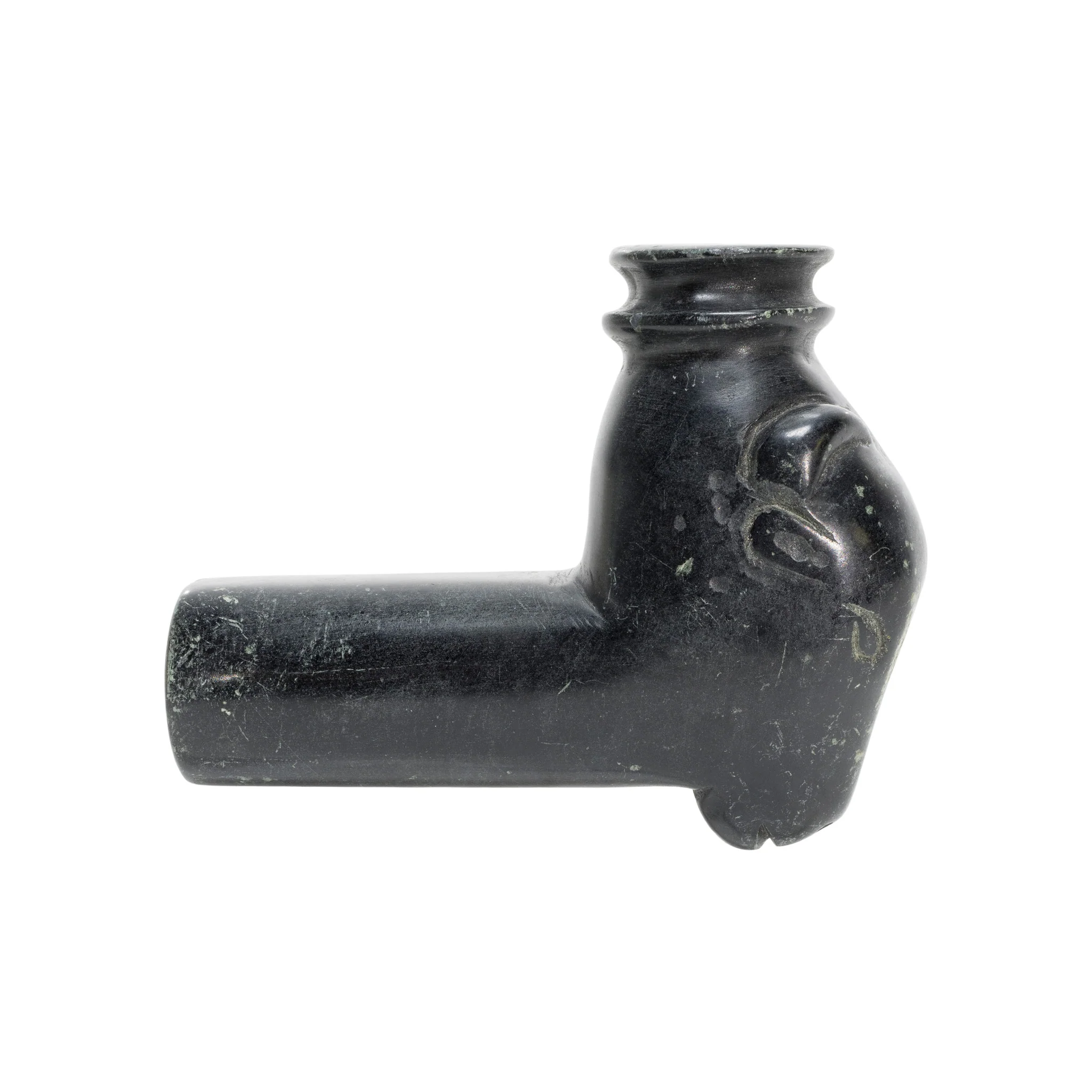 Steatite Effigy Pipe Bowl - Image 3