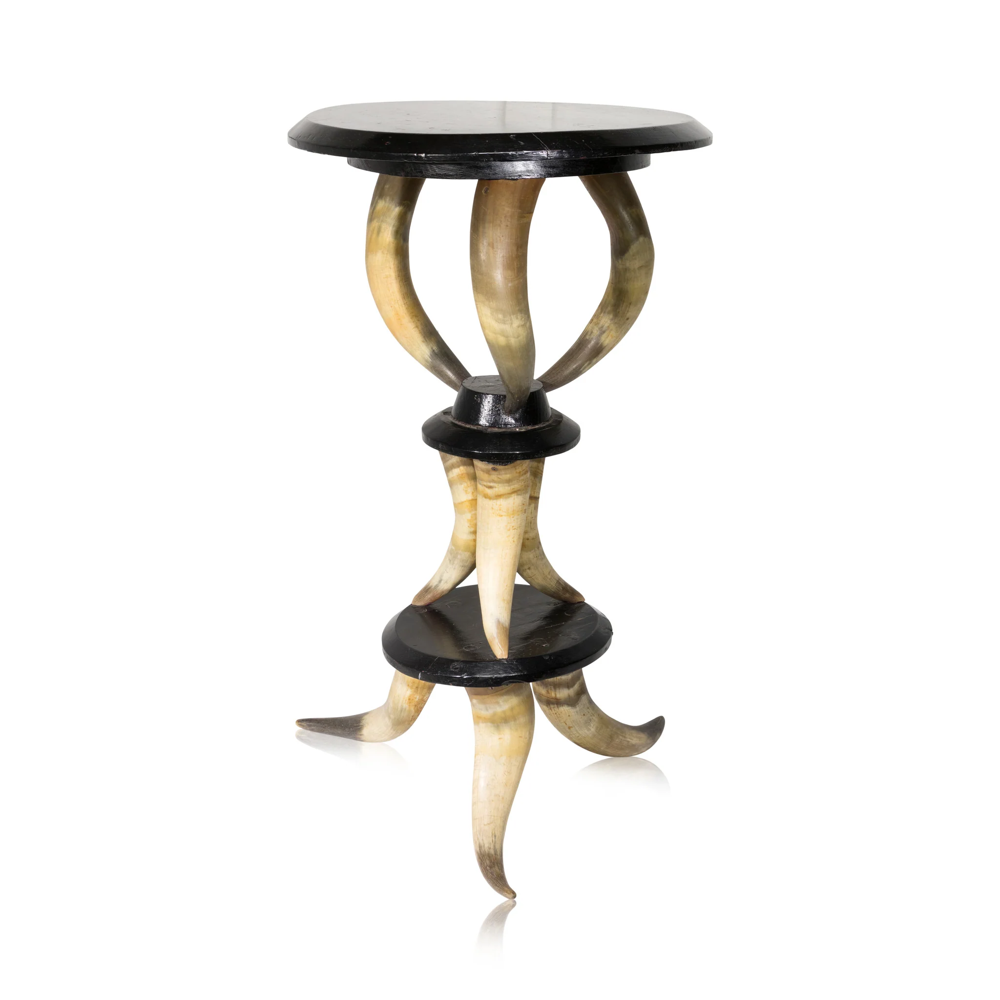 Steer Horn Side Table