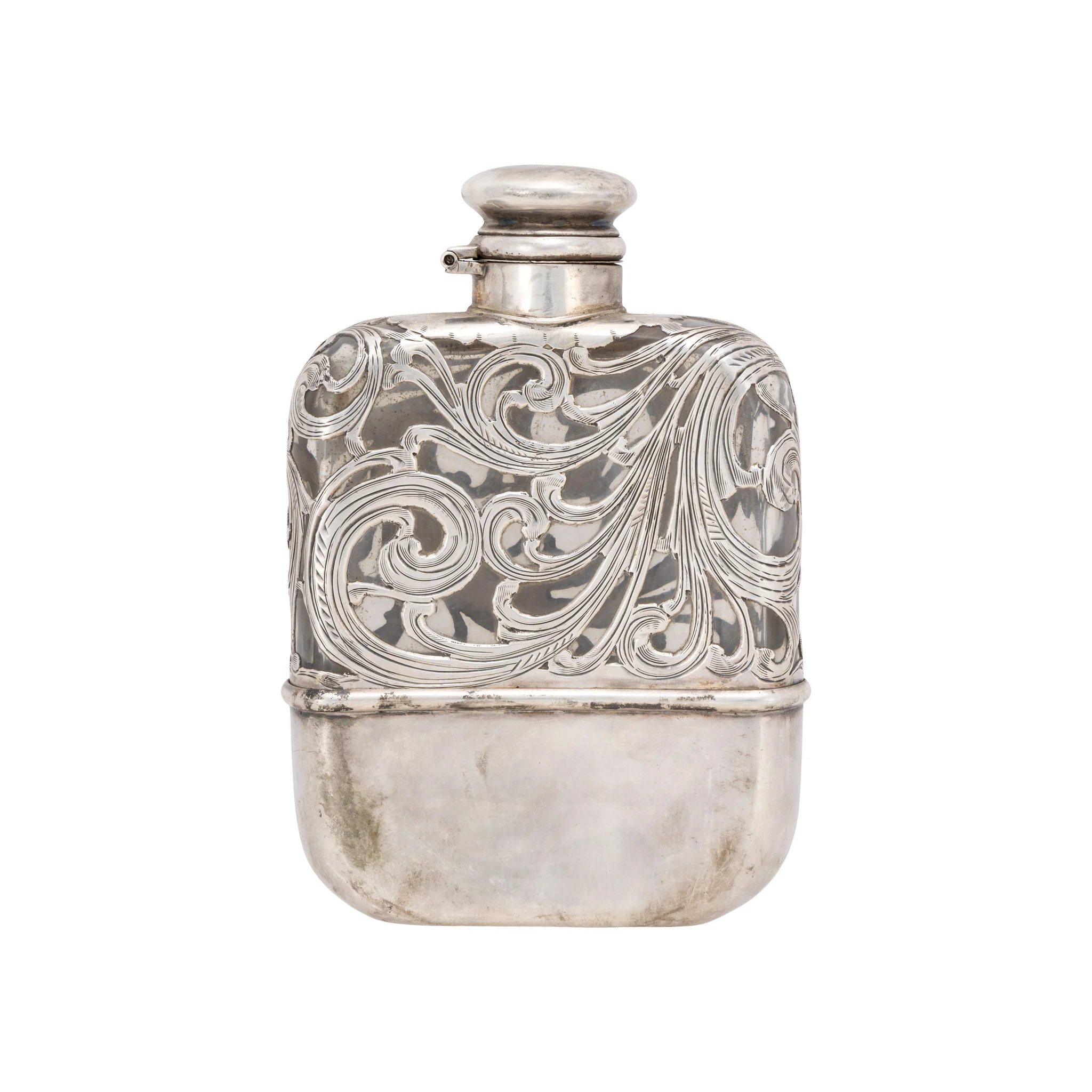 Sterling Silver Flask - Image 2