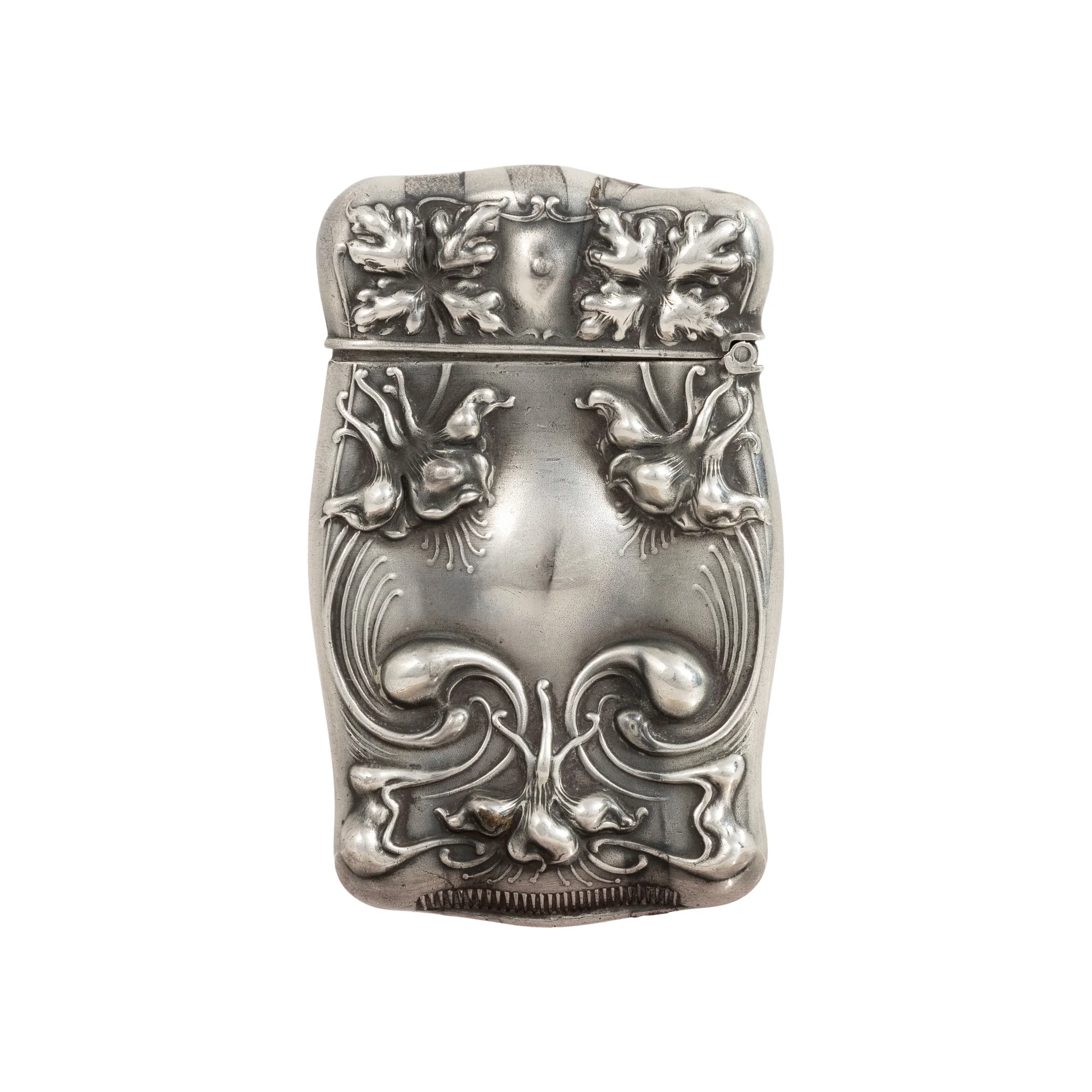 Sterling Silver Sporting Match Safe - Image 2