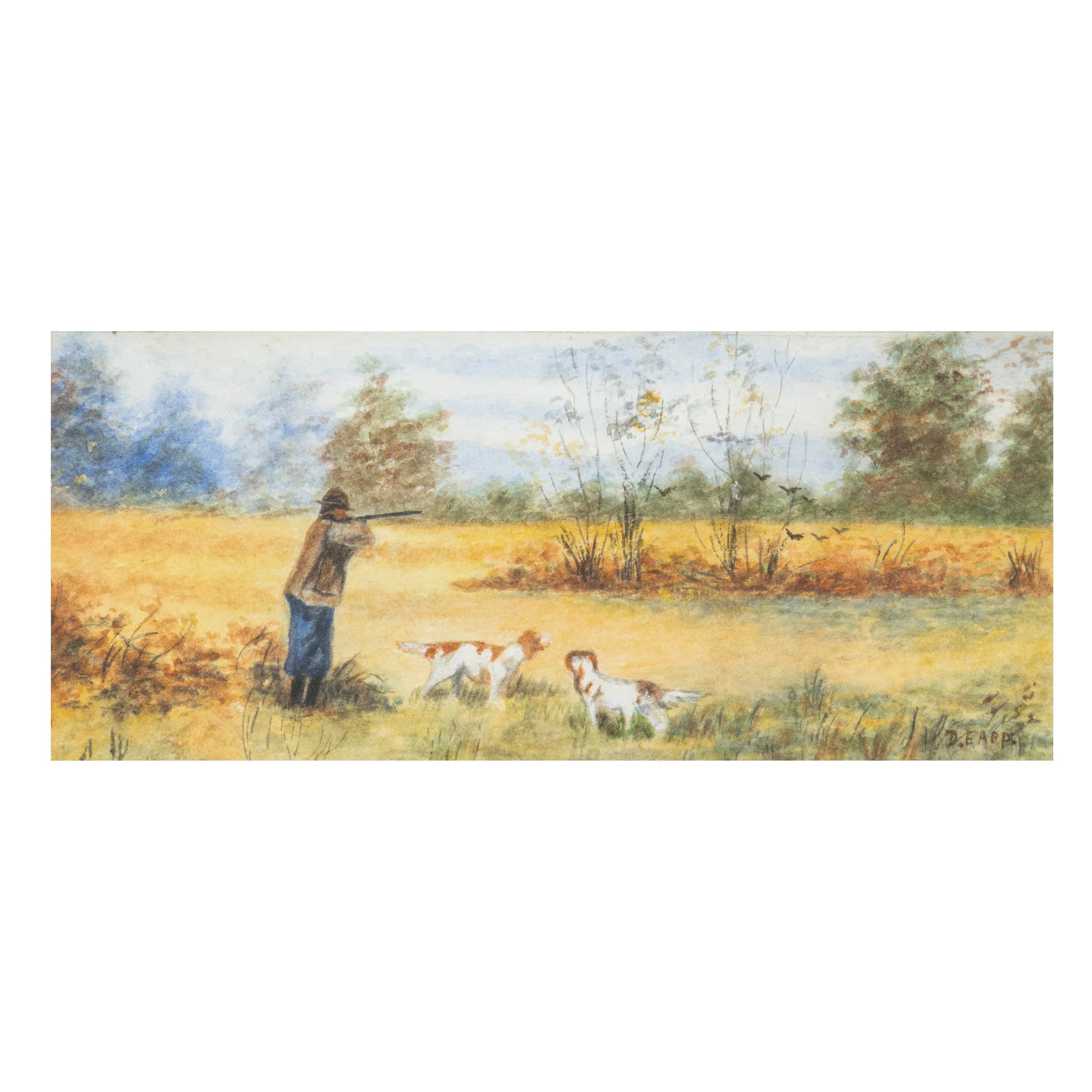 "The Quail Hunt" by D. Earp