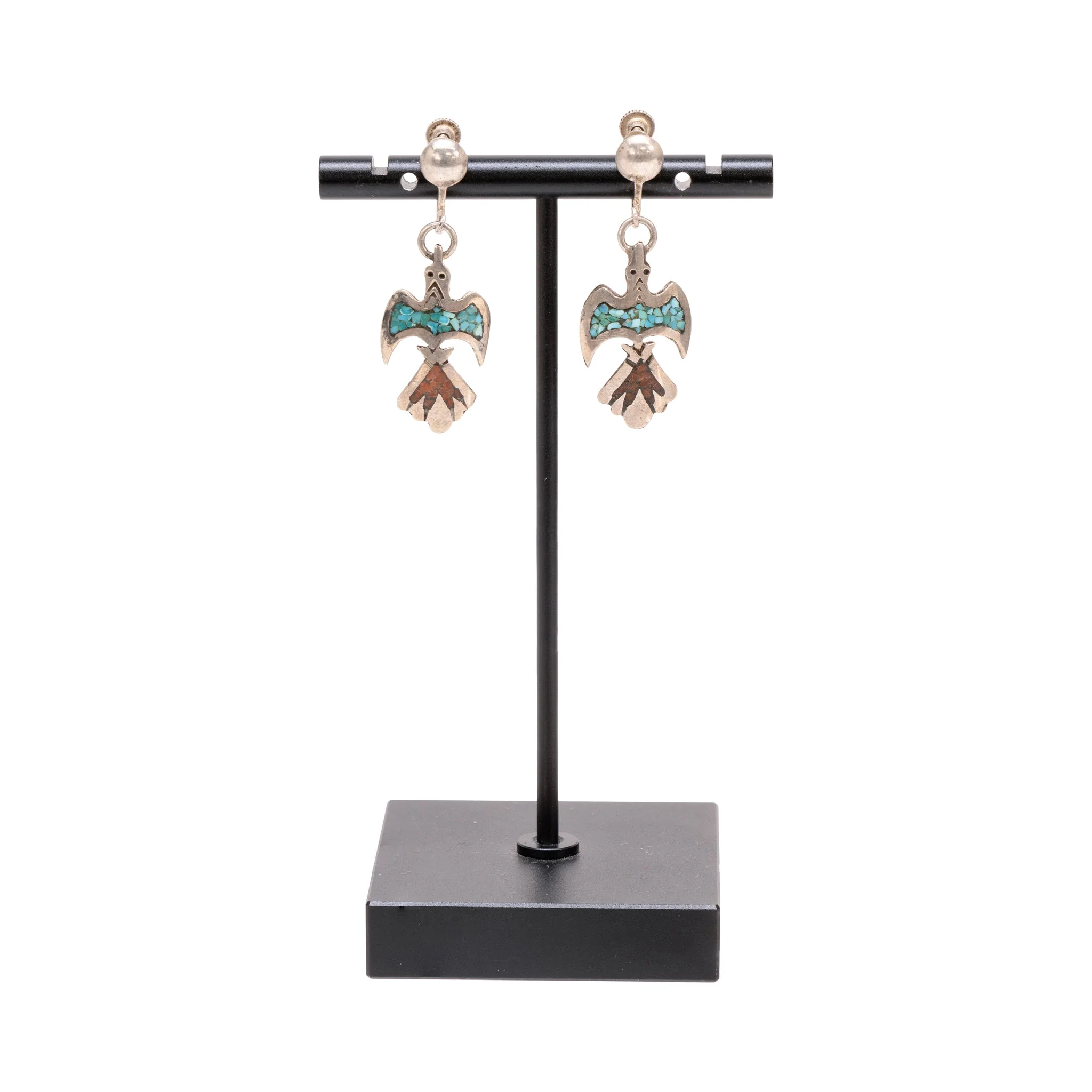 Three Piece Zuni Squash Blossom Set - Image 10