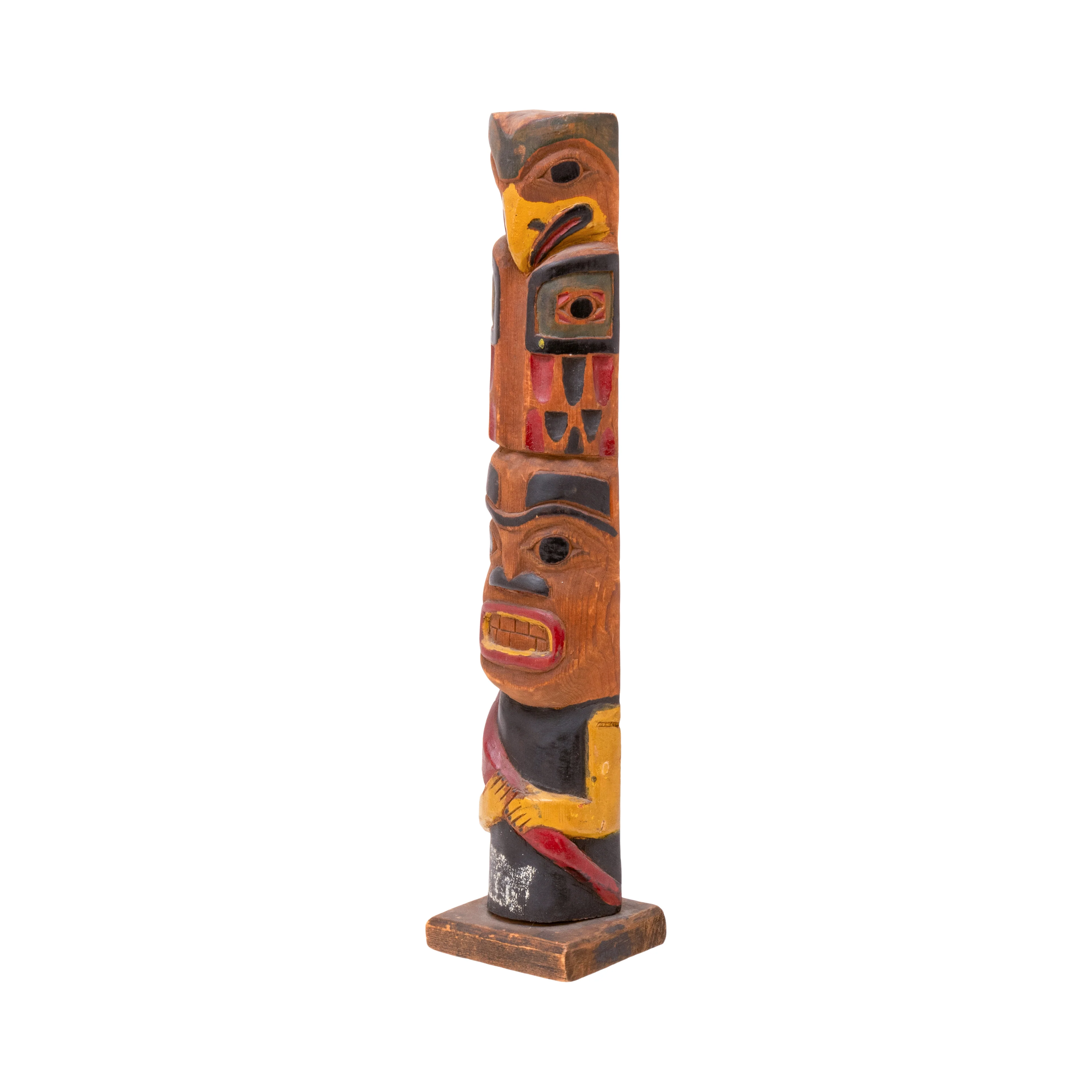 Tlingit Chief Shakes Raven Totem - Image 3