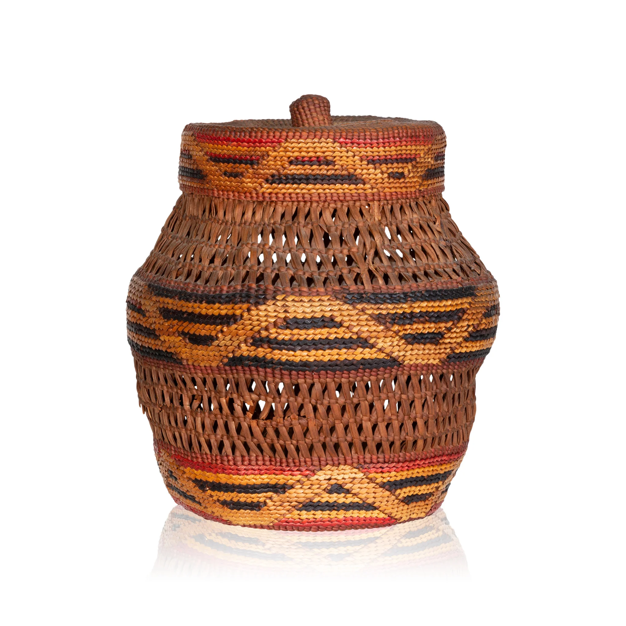 Tlingit Lidded Jar