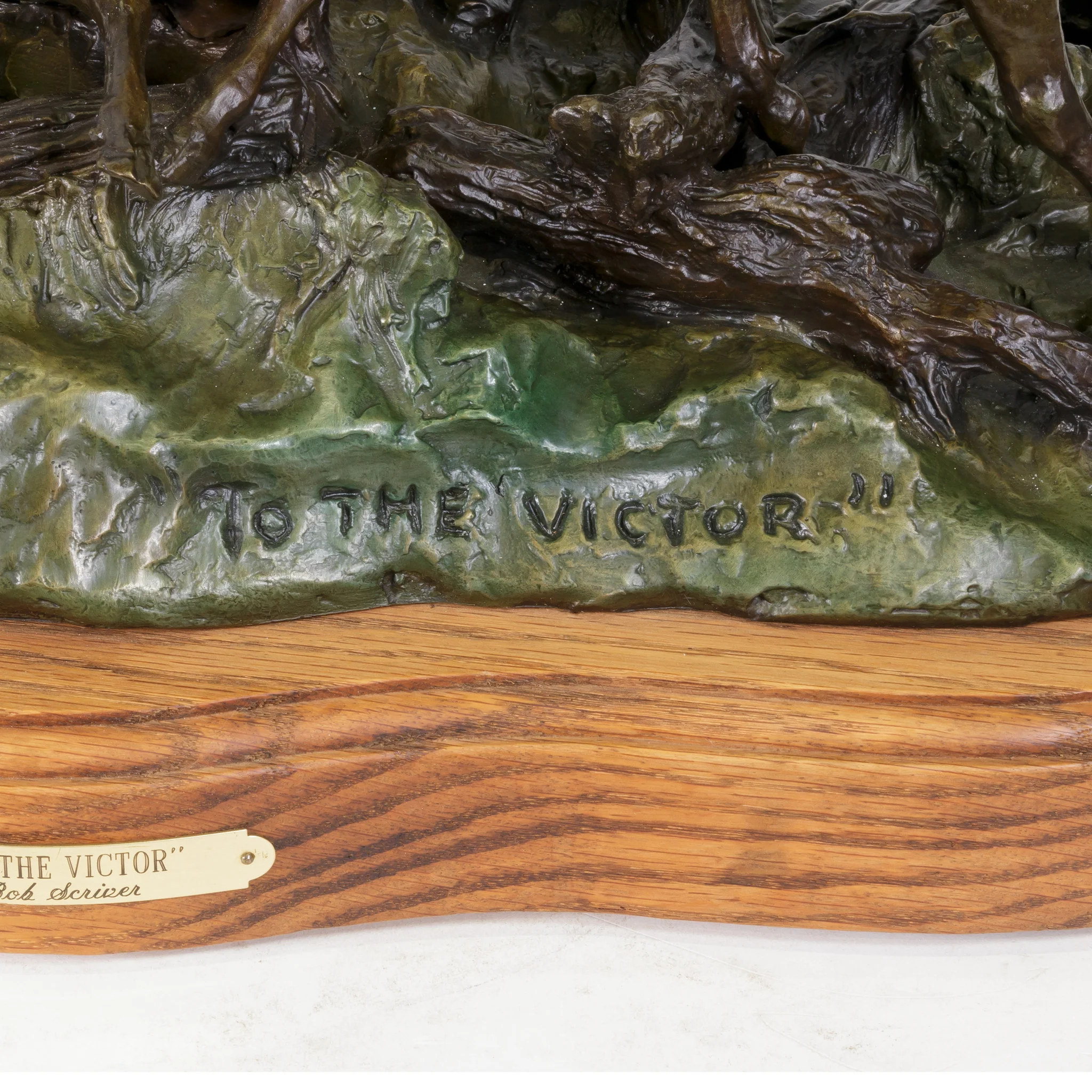 "To the Victor" Bronze by Robert Scriver - Image 5
