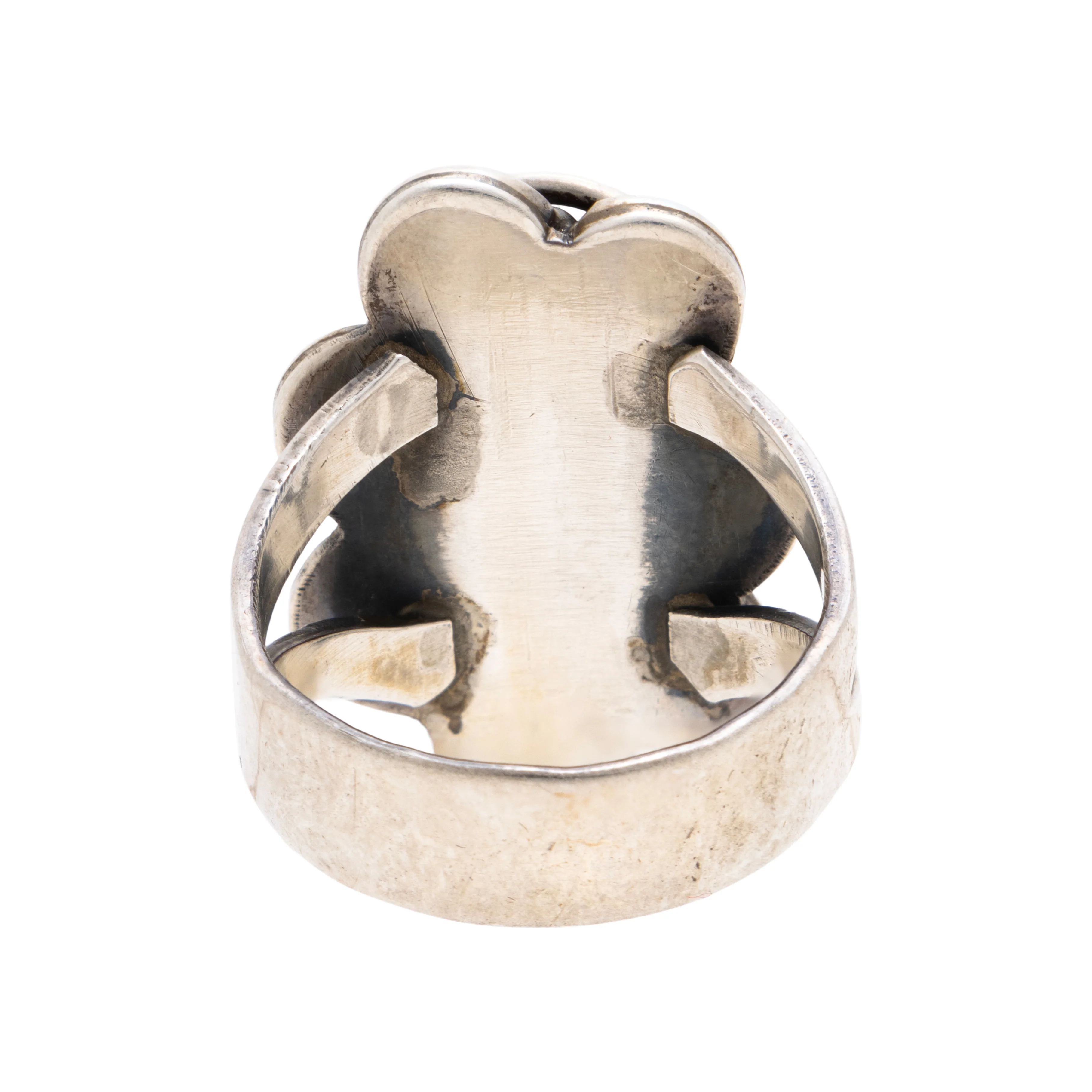 Turquoise and Sterling Ring - Image 4