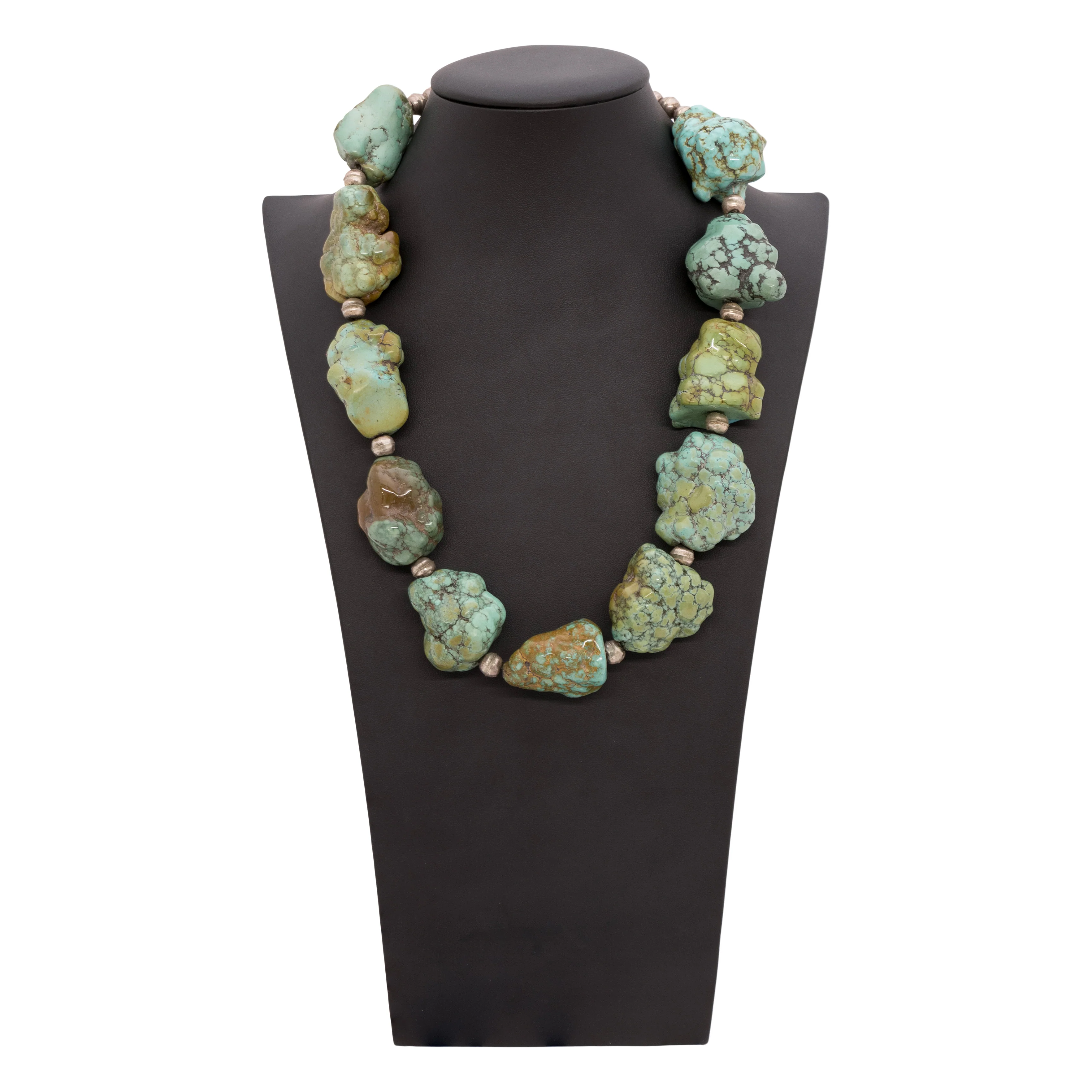 Turquoise Nugget Necklace - Image 2
