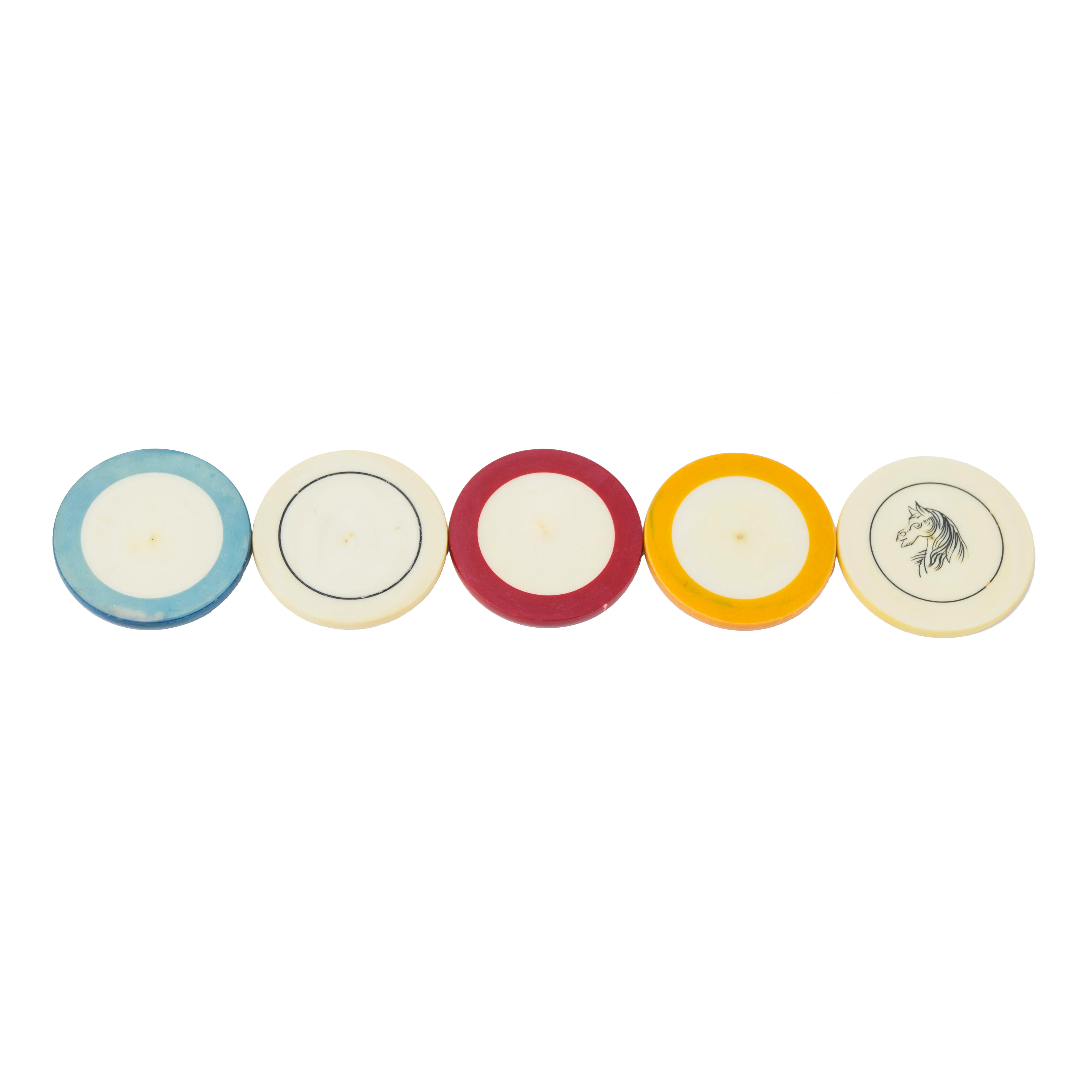 Vintage Poker Chip Set - Image 4